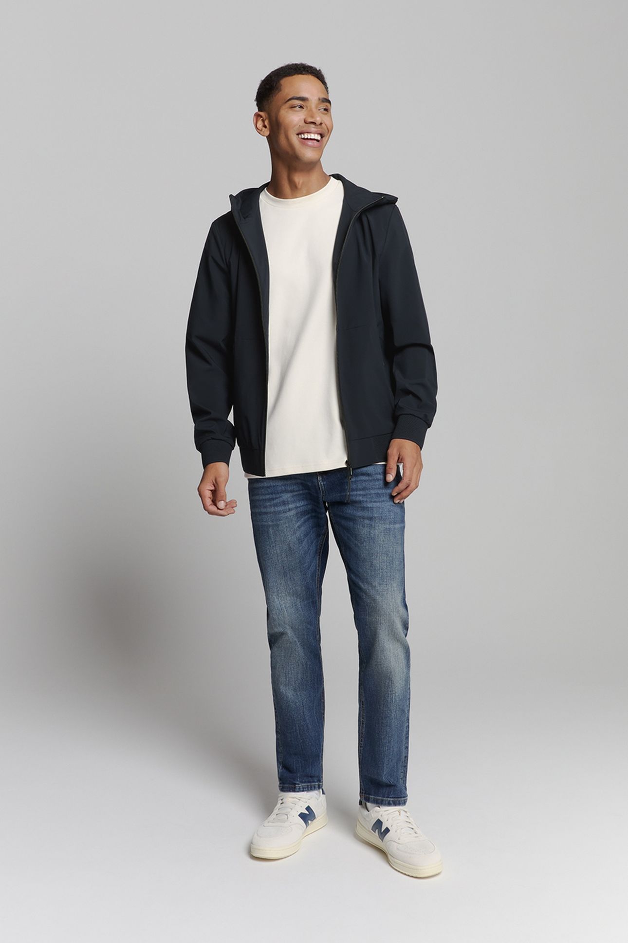 JACKET SHORT FIT HOODED NIGHT 1
