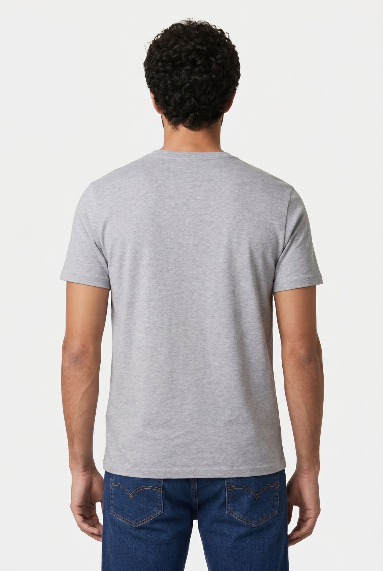 LSESS CLASSIC POCKET TEE MID TONE GREY 2