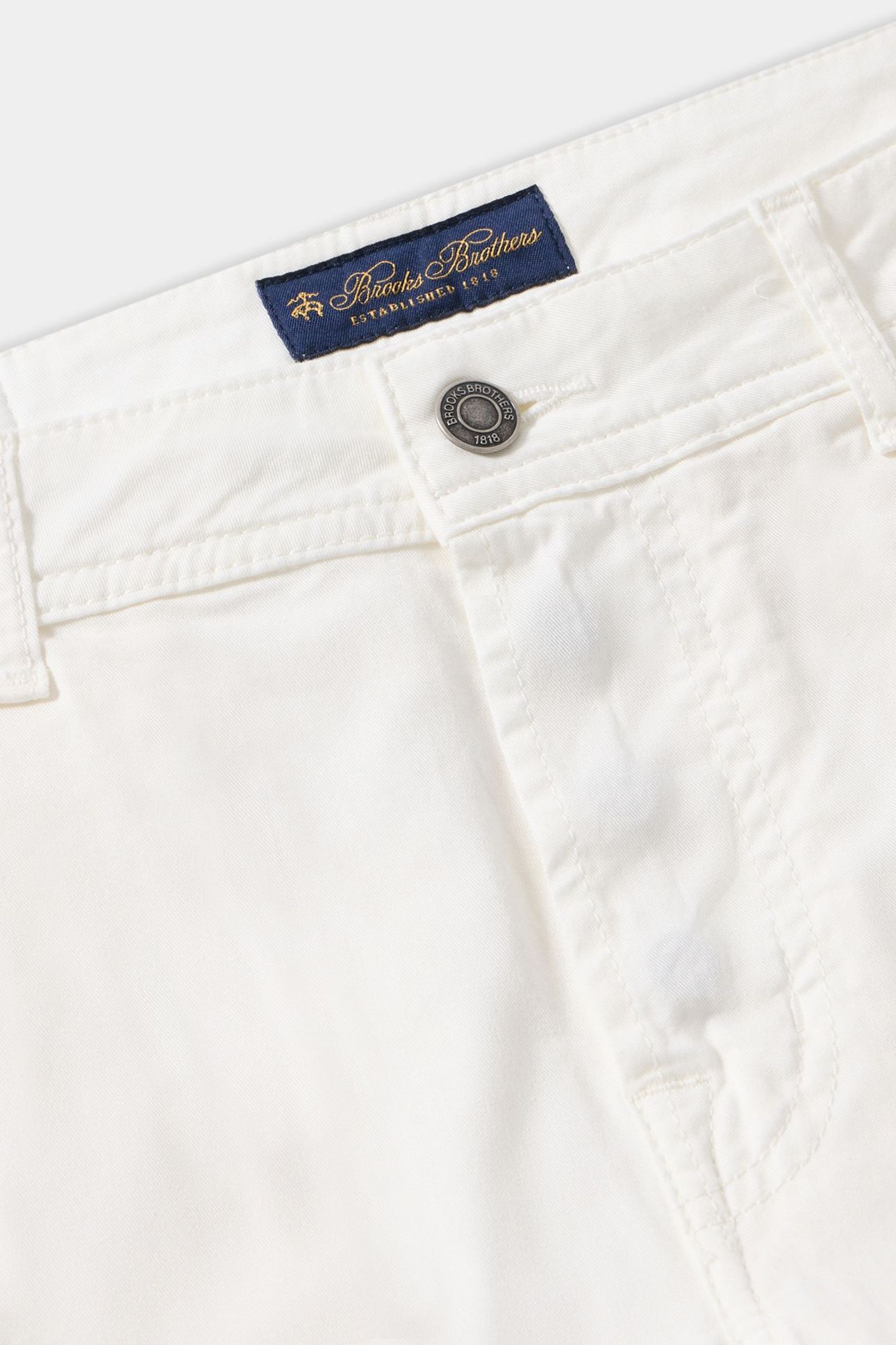 STRETCH COTTON 5-POCKET PANT WHITE 6