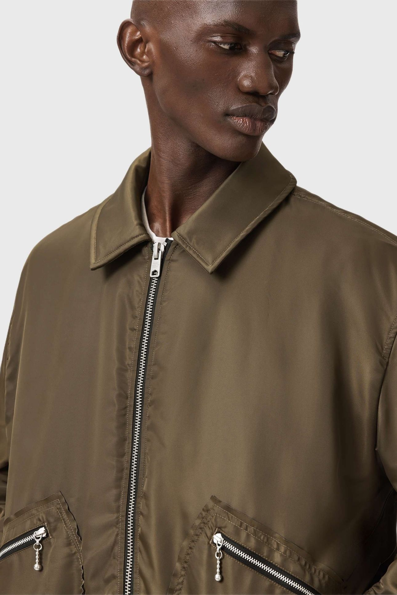 FALLON BOMBER KHAKI BROWN 8