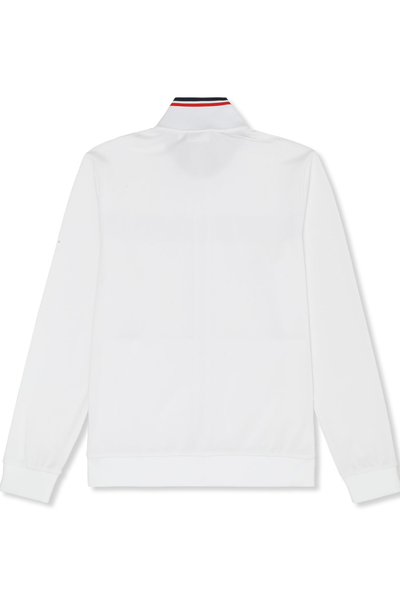 SAGANO REGULAR TAPED TRACK JACKET BRIGHT WHITE-BLACK IRIS 5
