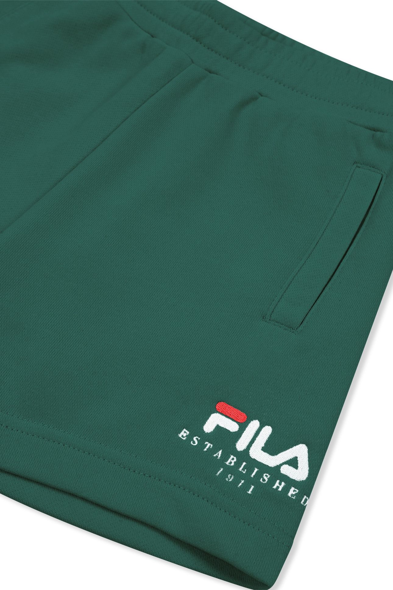 BENNA REGULAR LOGO SWEAT SHORTS POSY GREEN 2