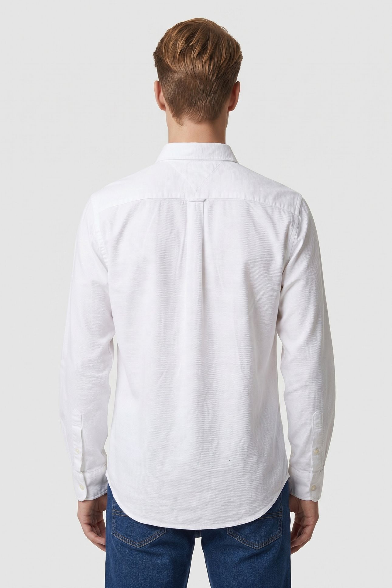 FLEX DOBBY SHIRT WHITE 2