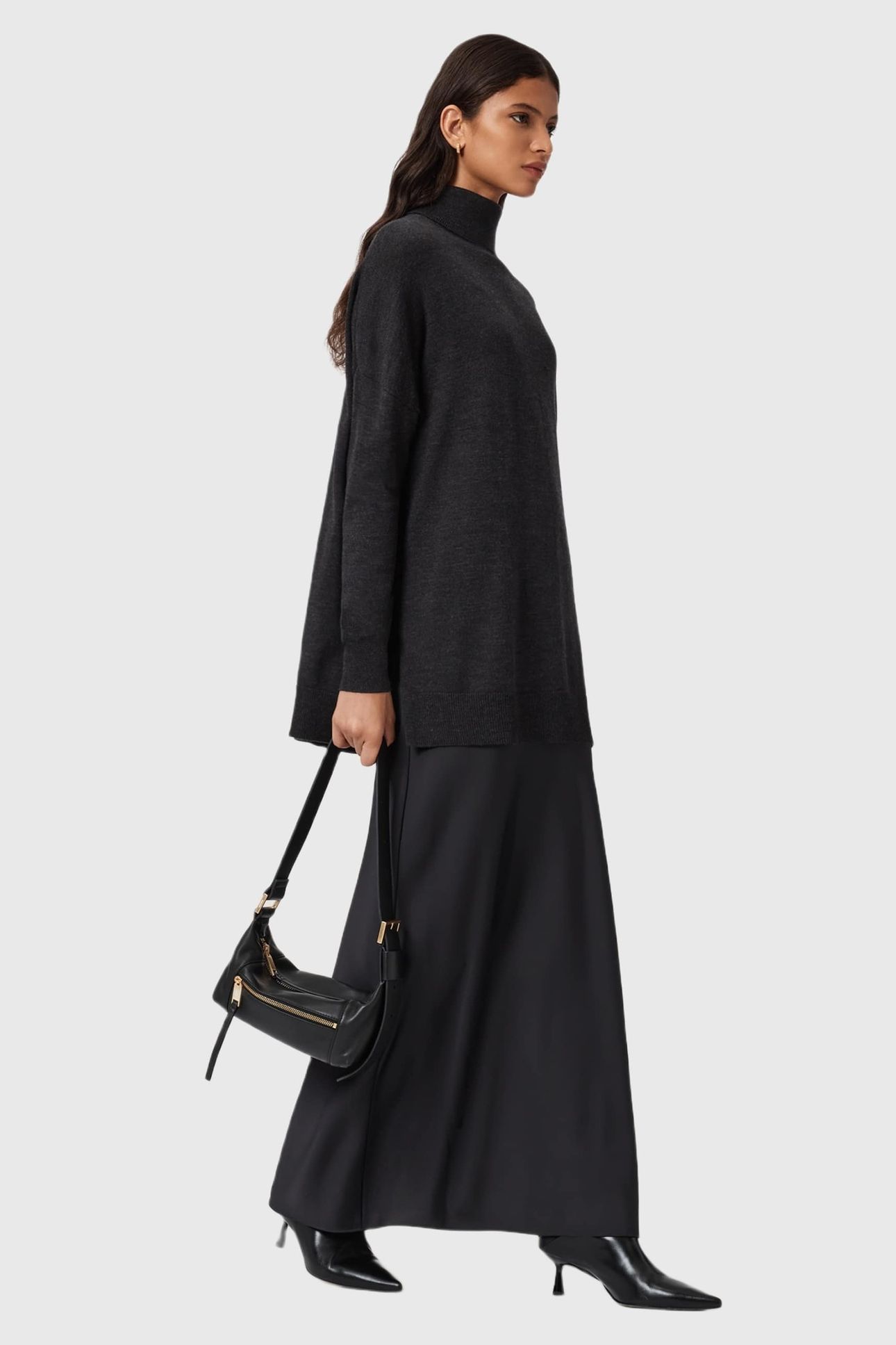 JUNO DRESS SHADOW BLACK 6