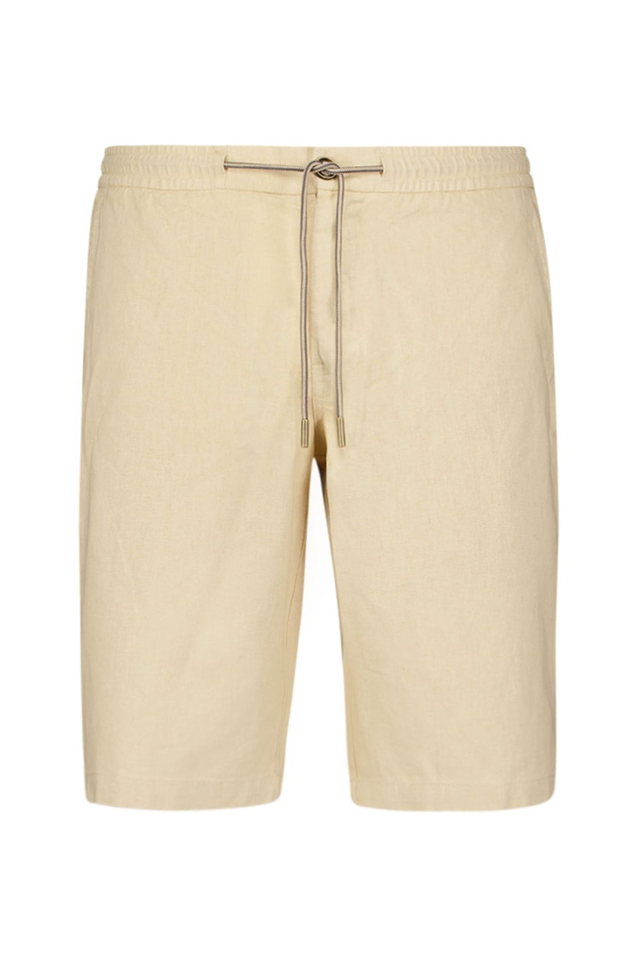SHORT WITH LINEN GARMENT DYED SAND 4