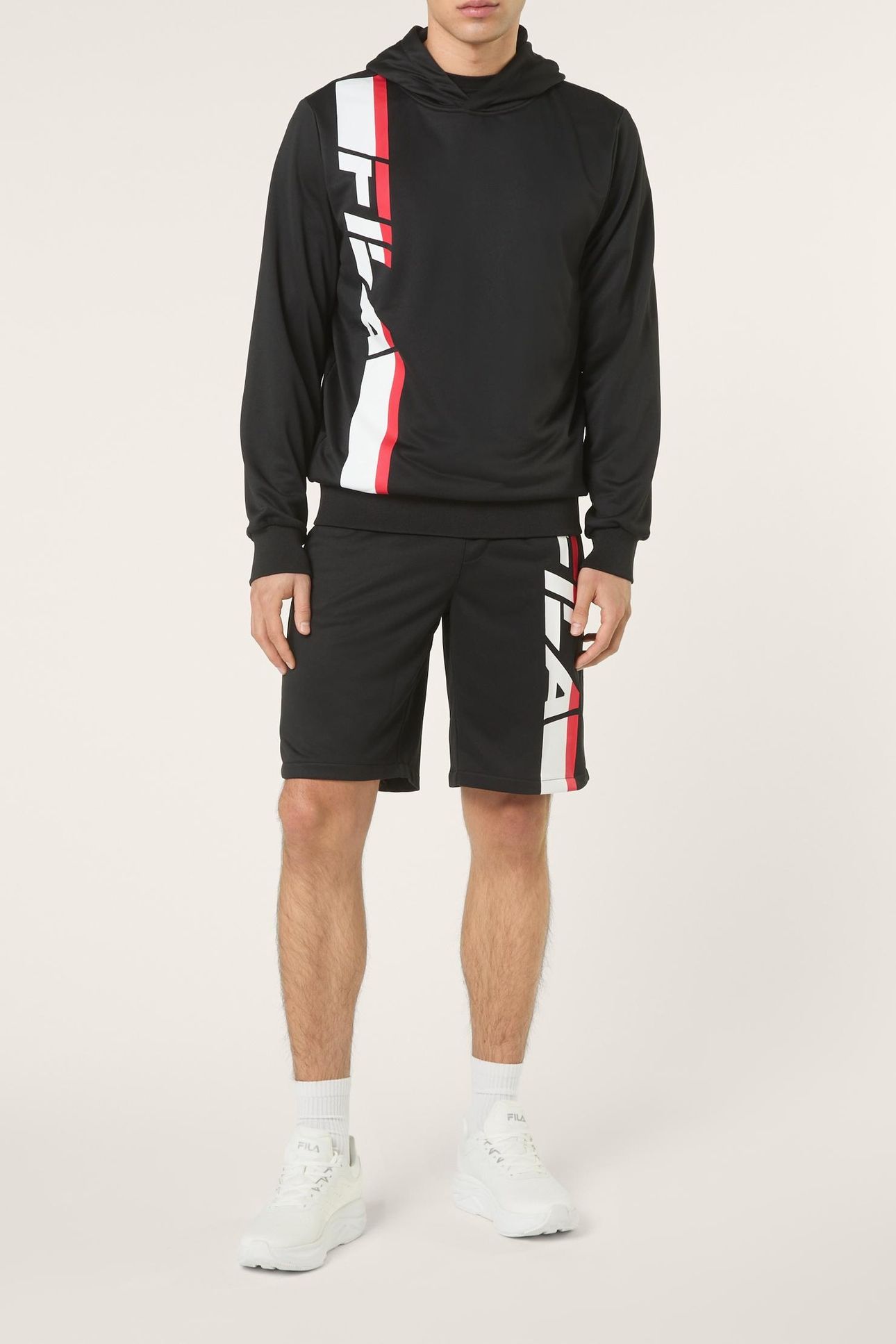 VALIVERSI REGULAR GRAPHIC HOODIE BLACK 2