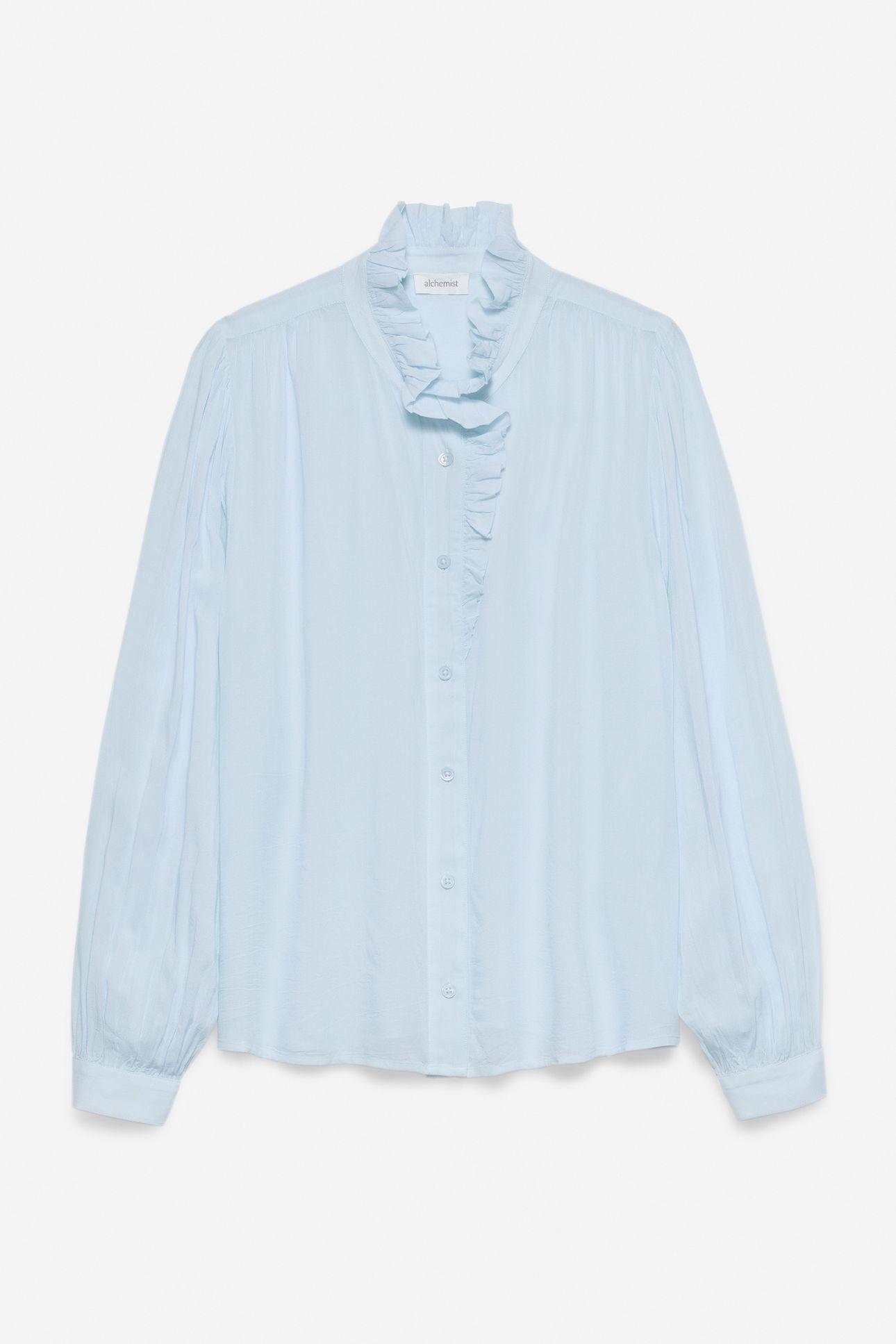 BLOUSE LUX FADED BLUE 4