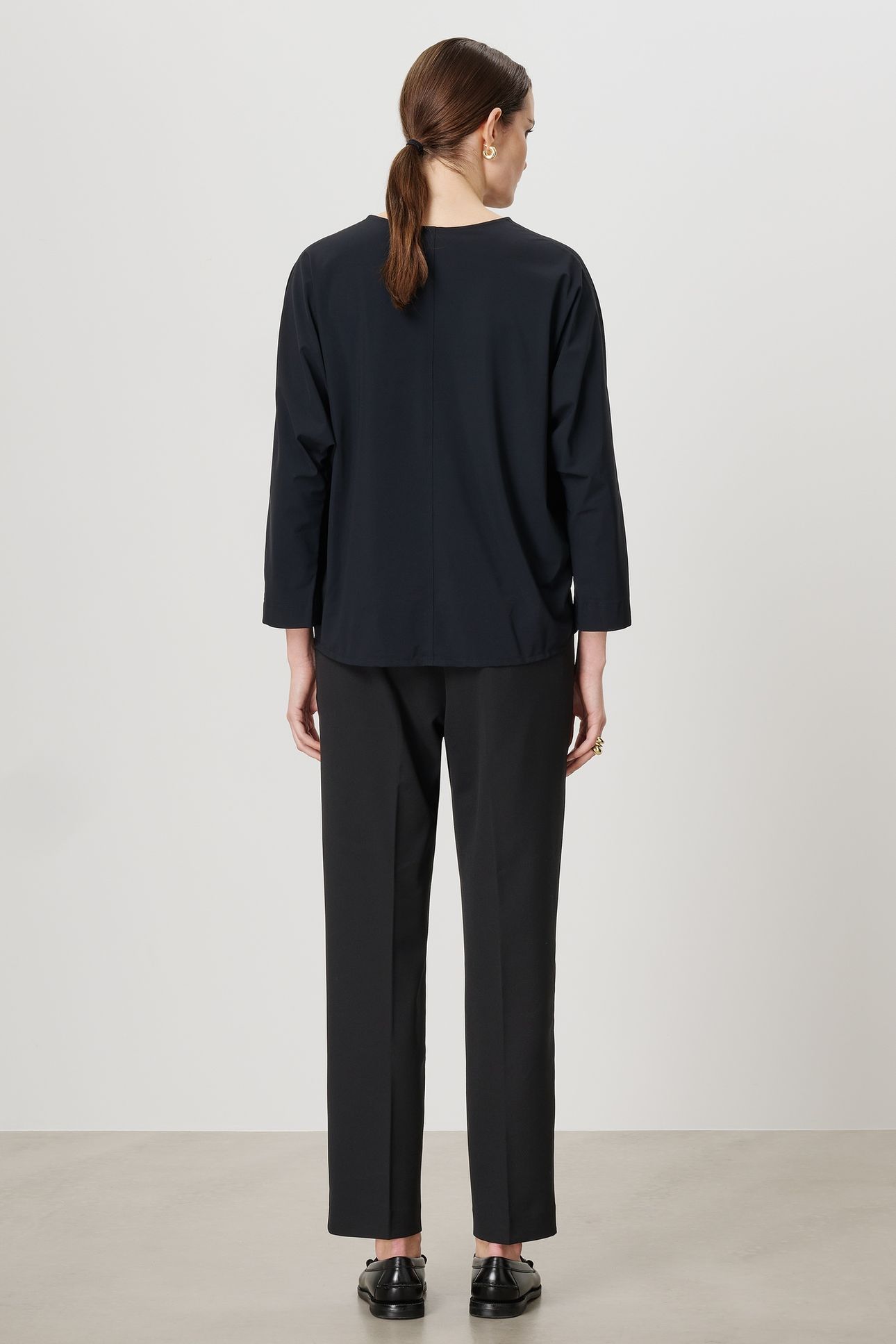 REC POLY CHINO PANTS BLACK 4