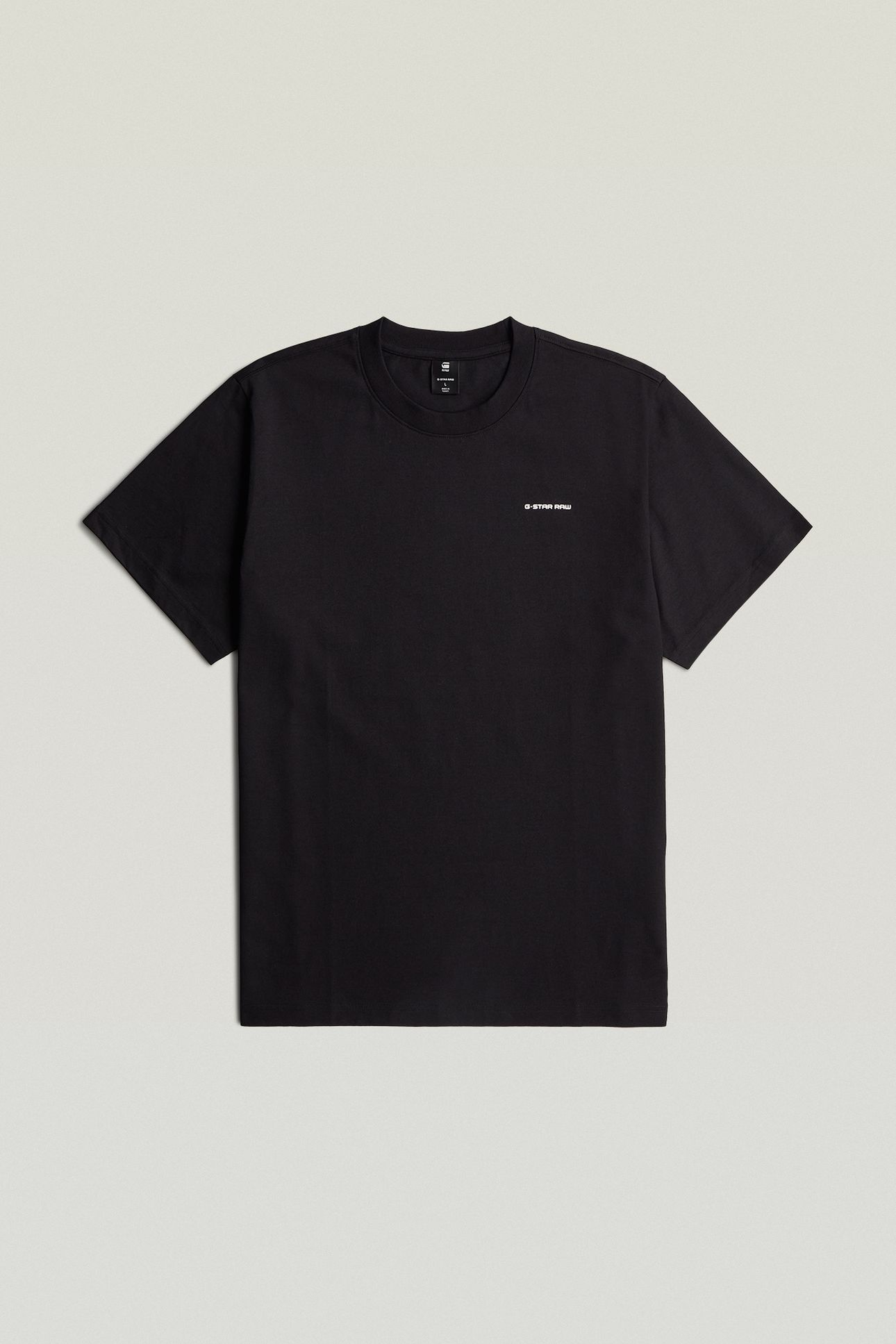 CHEST LOGO LOOSE R T BLACK 6