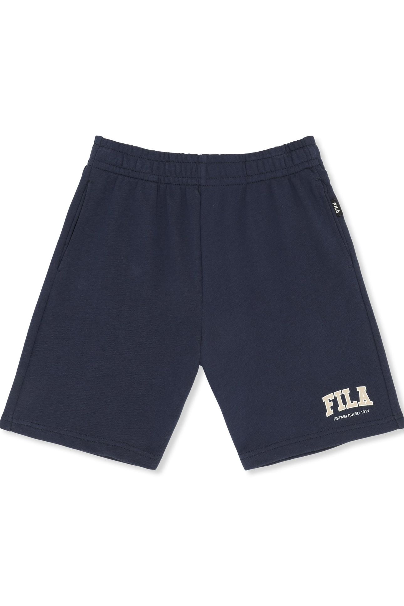 RIFREDI REGULAR GRAPHIC SWEAT SHORTS BLACK IRIS 1