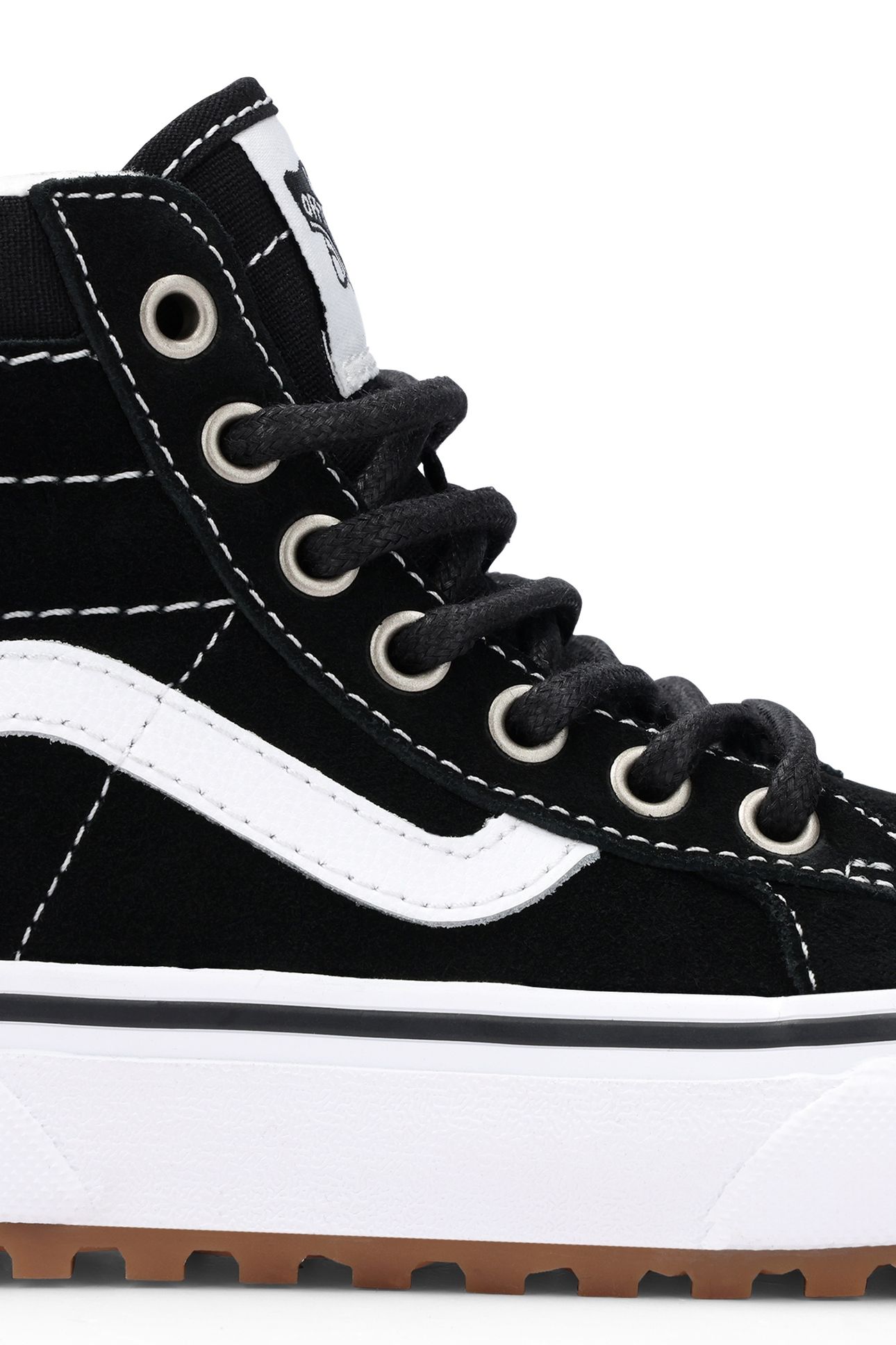 YOUTH UNISEX SK8-HI INSULATED BLACK/WHITE 6