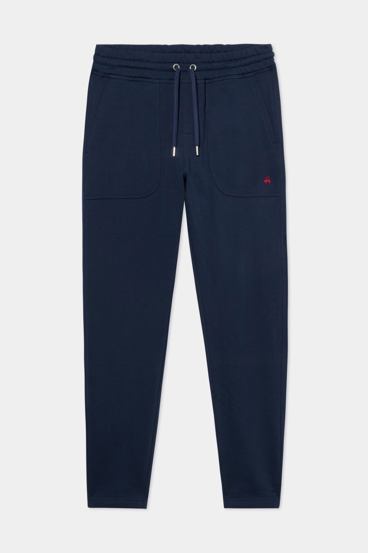 PLAIN SWEATPANTS COTTON BLUE 3