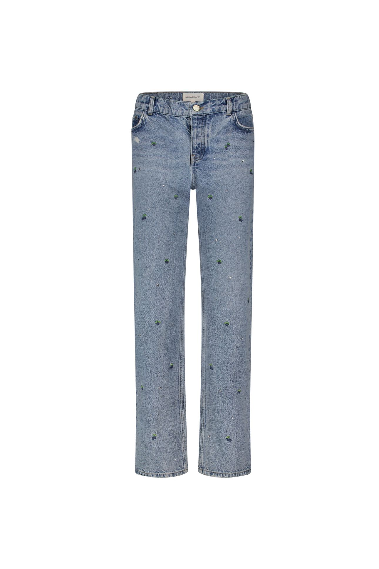 MARIE STRAIGHT LEG JEANS VINTAGE BLUE 4