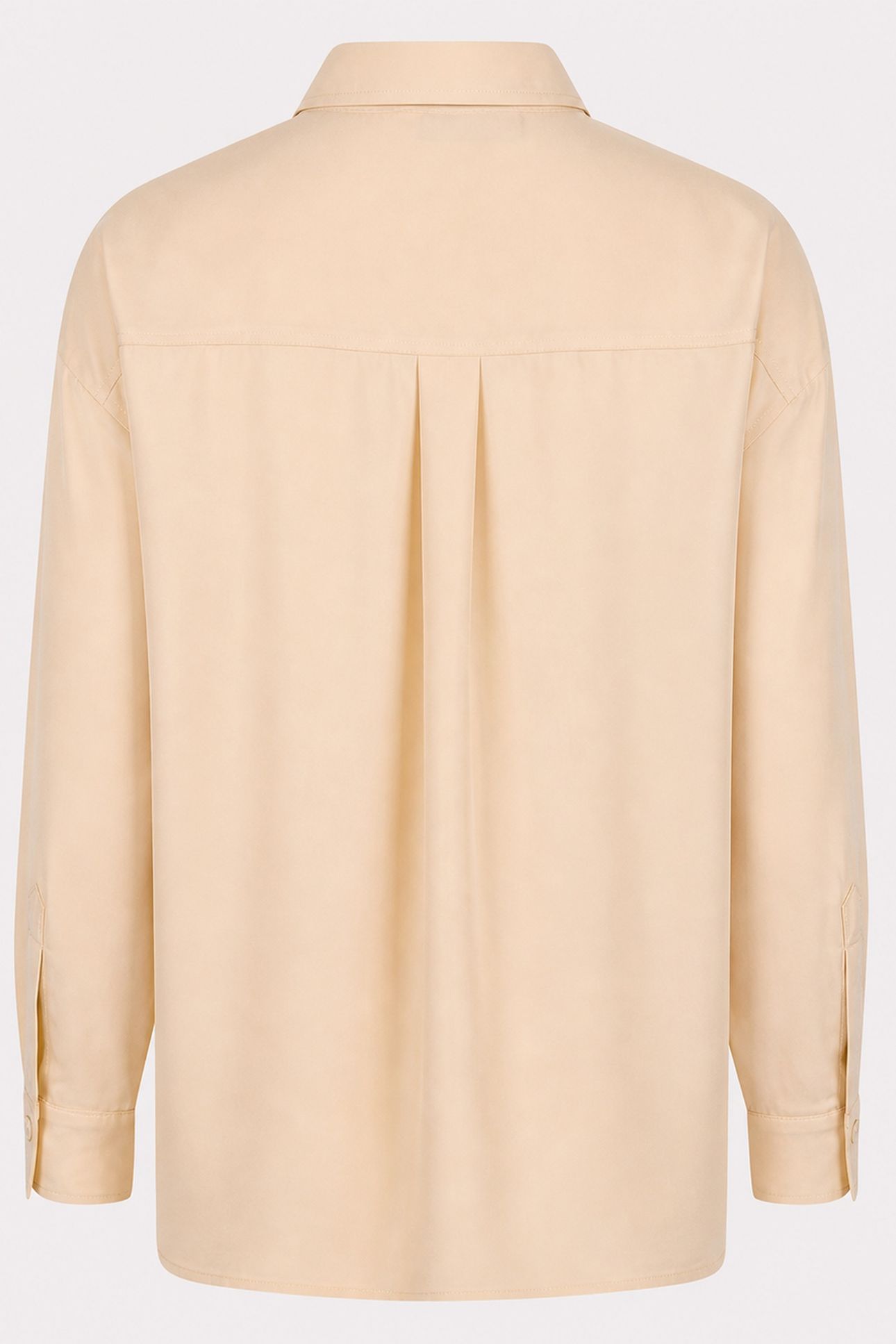 BLOUSE OVERSIZED CUPRO SAND 4