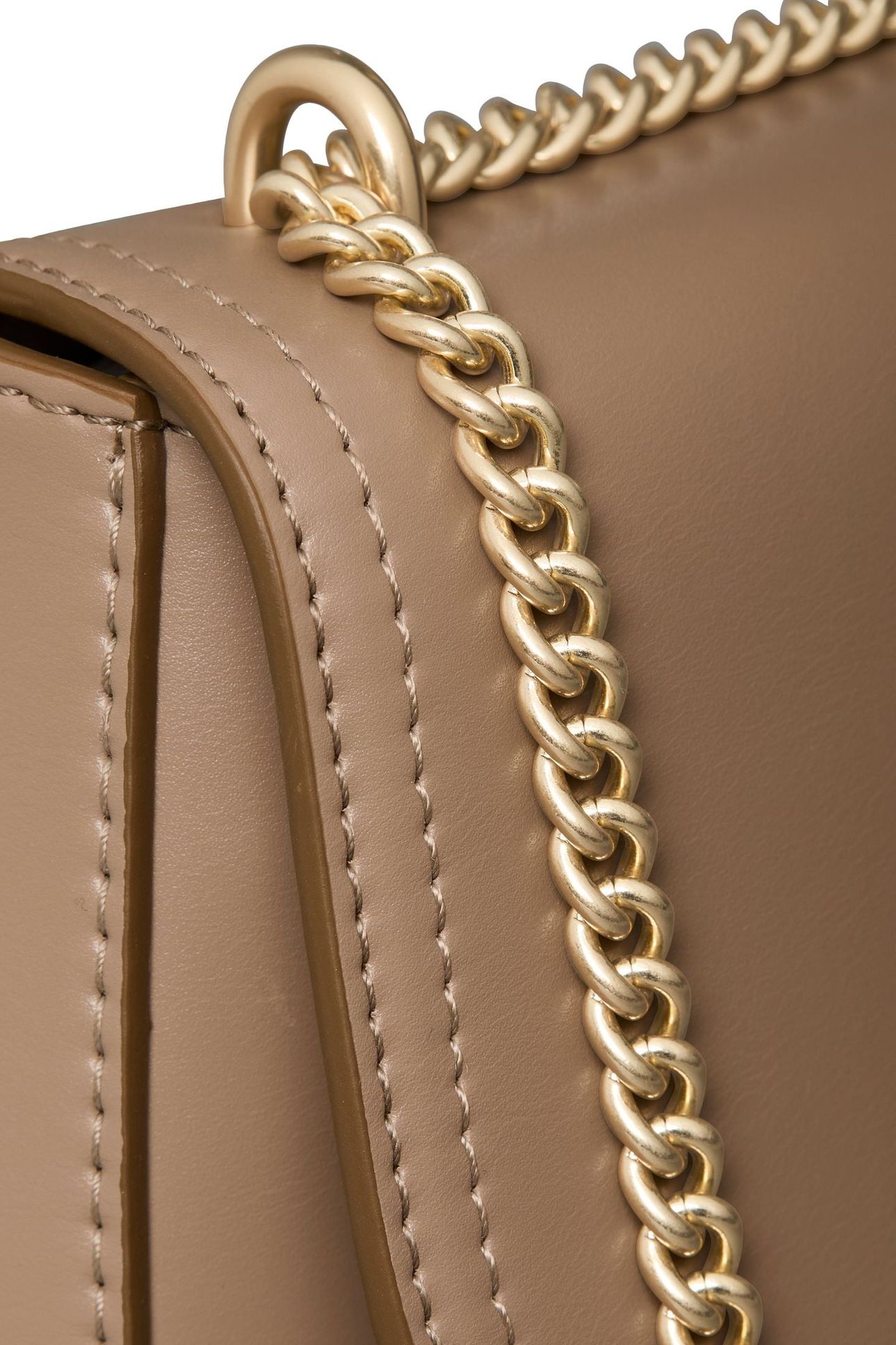 CONVERTIBLE CHAIN CROSSOVER BAG DESERT TAUPE 4