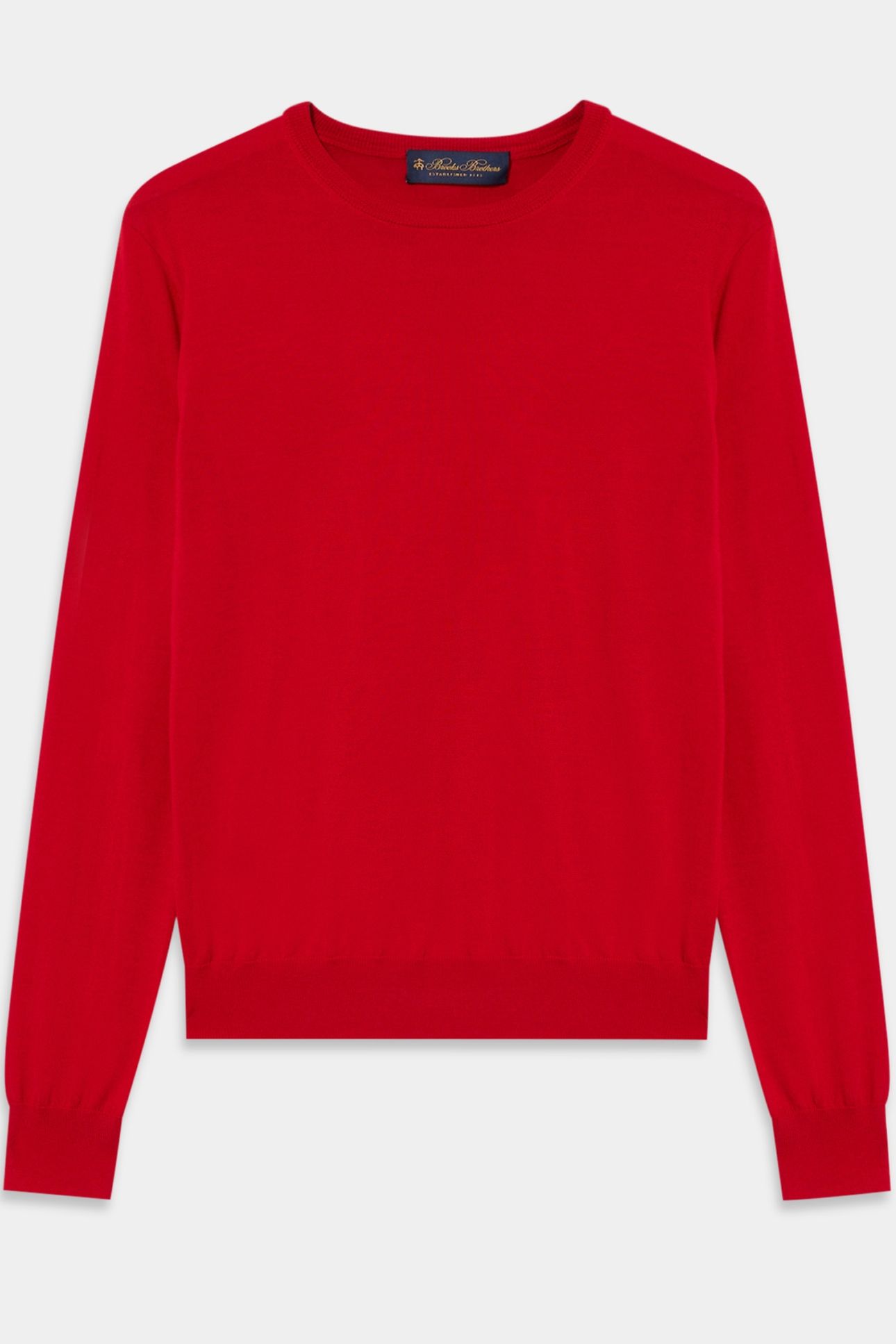 WOOL CREWNECK SWEATER RED 3