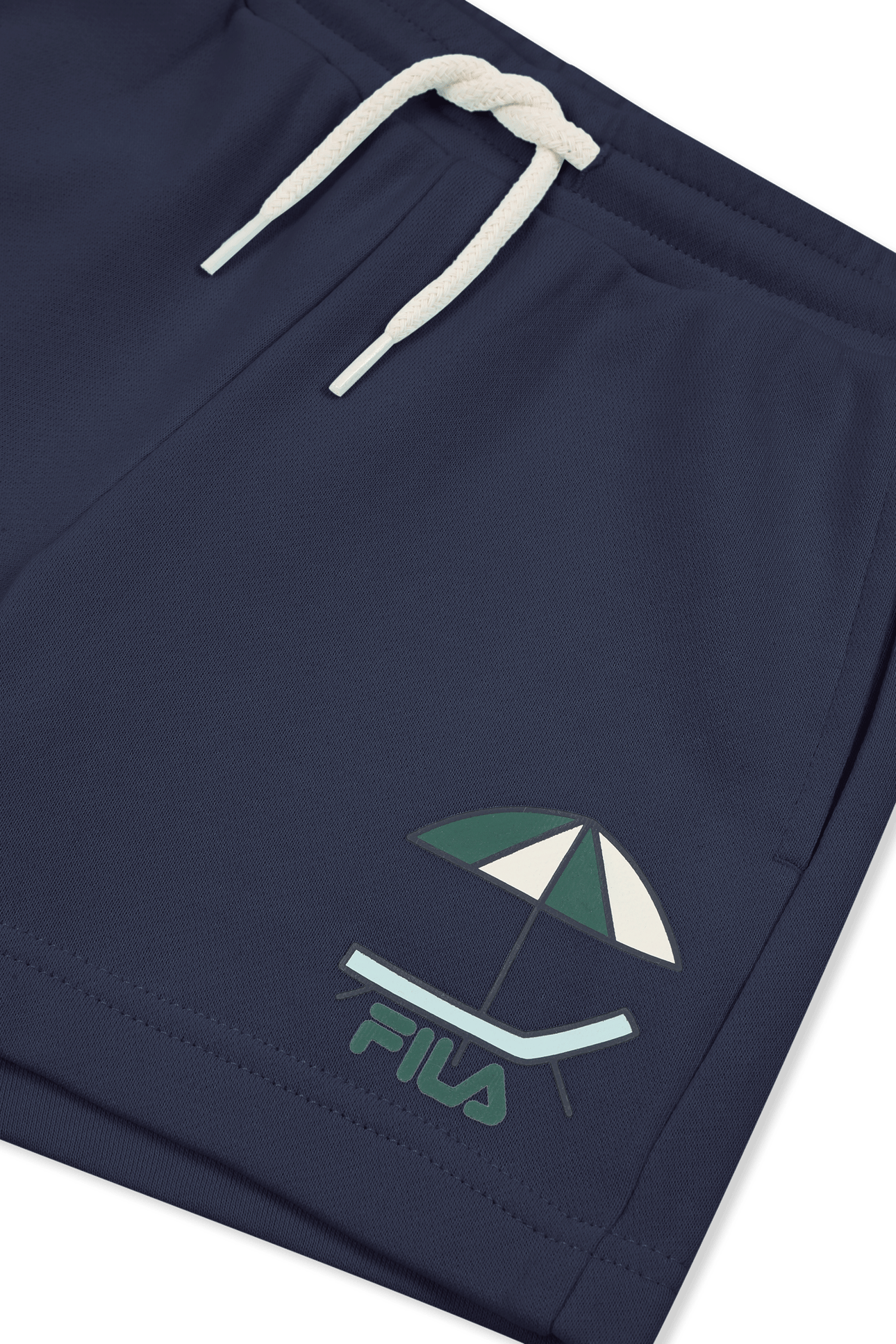 CRESPINA REGULAR GRAPHIC SWEAT SHORTS BLACK IRIS 3