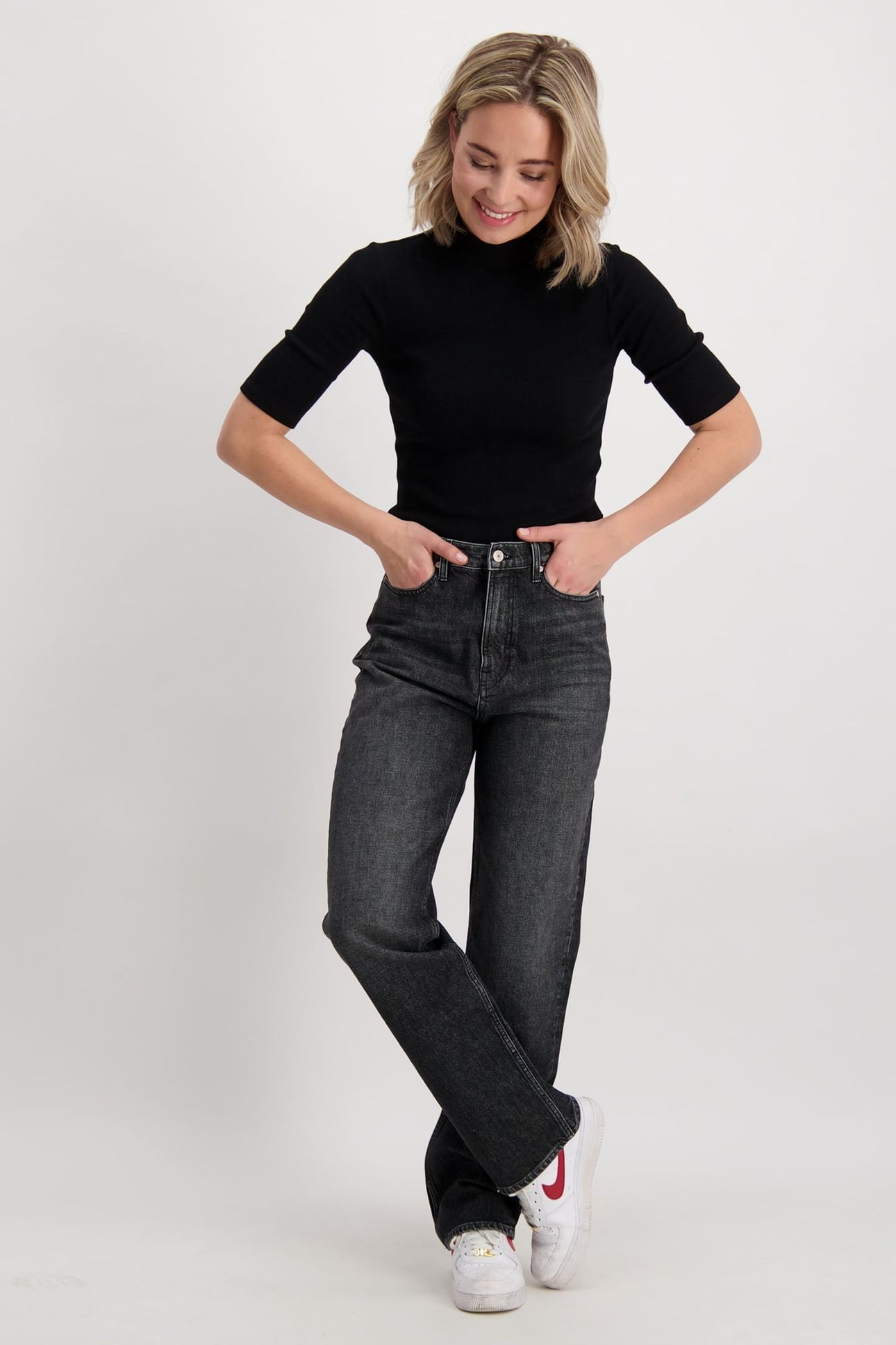 CARICE DENIM BLACK USED 1