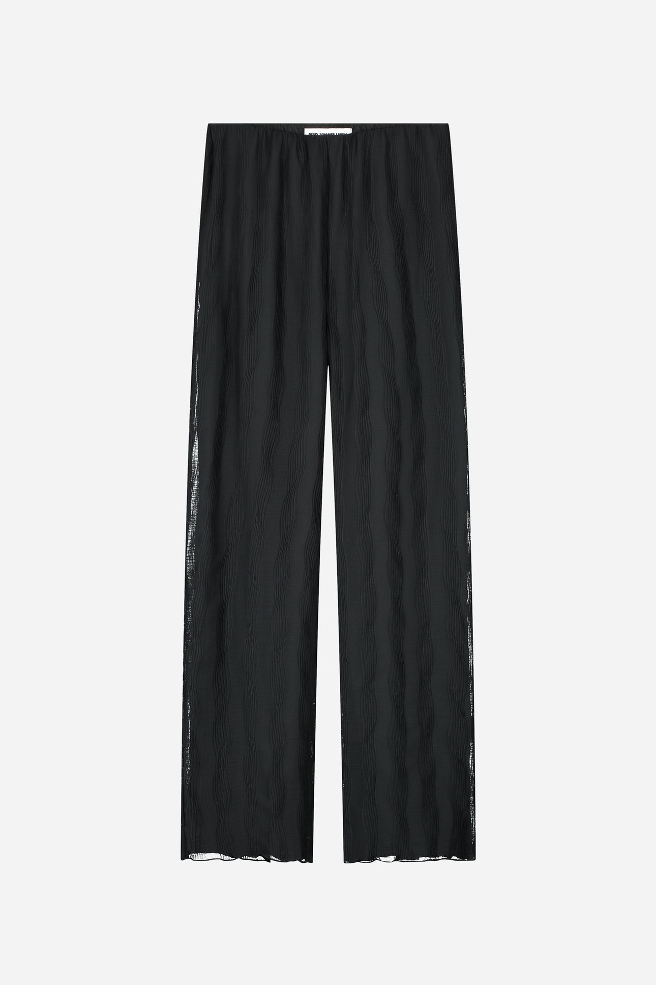 NOUS SOMMES LABELS – TESS PLISSE PANTS BLACK 5