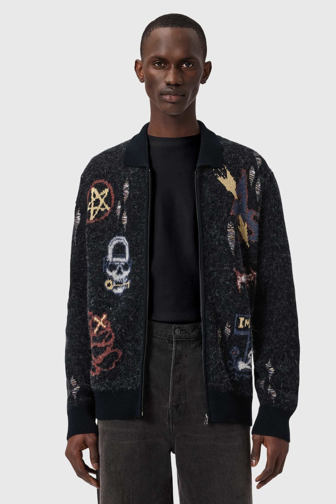 MELLER CARDIGAN BLACK 3