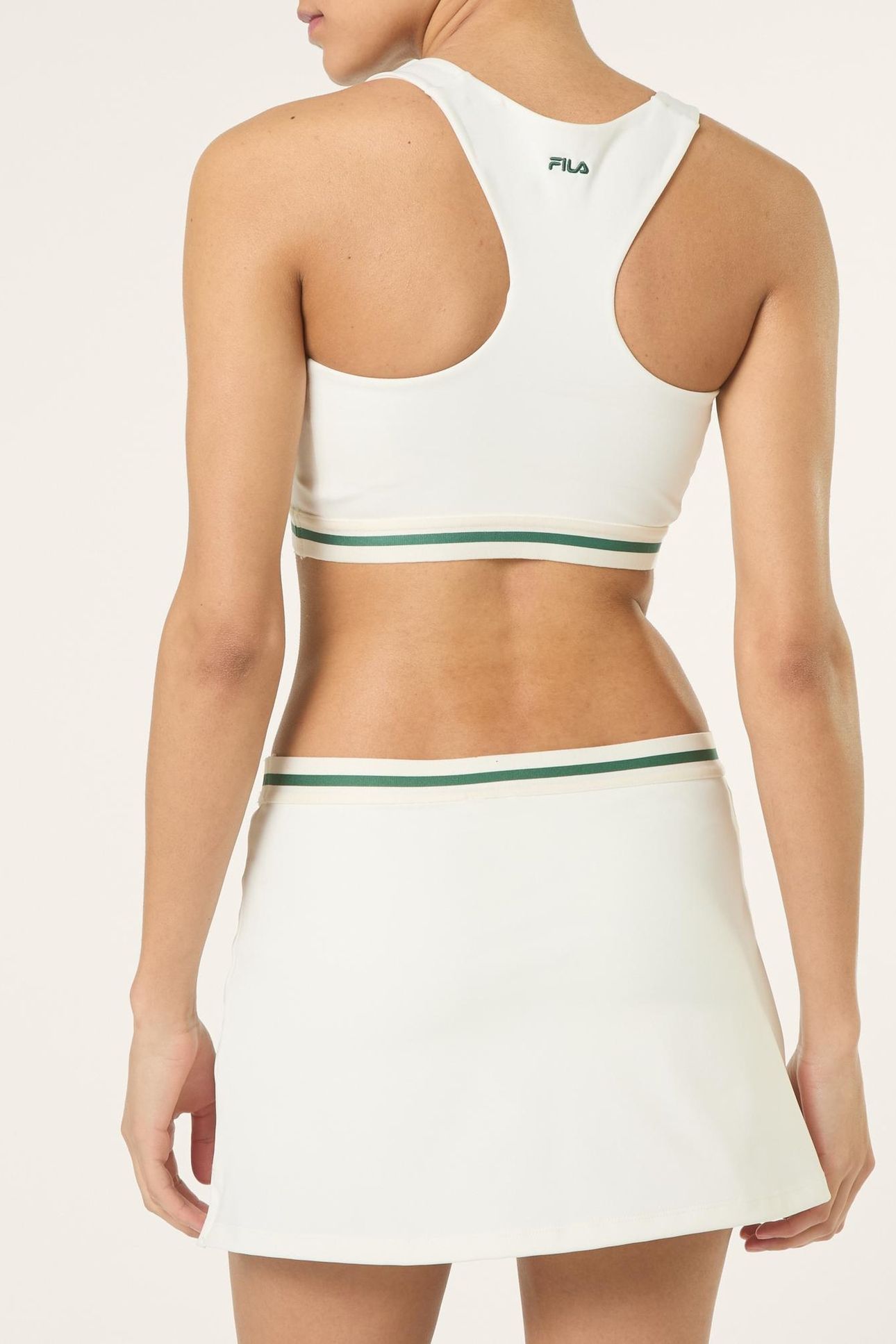 LUNATA GRAPHIC TAPED BRA TOP EGRET 3