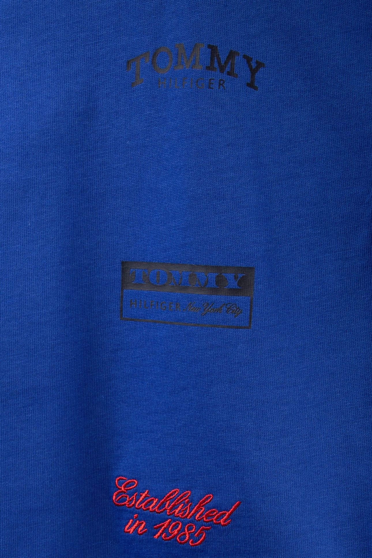 BOYS MULTI PRINT T-SHIRT MAJESTY BLUE 4