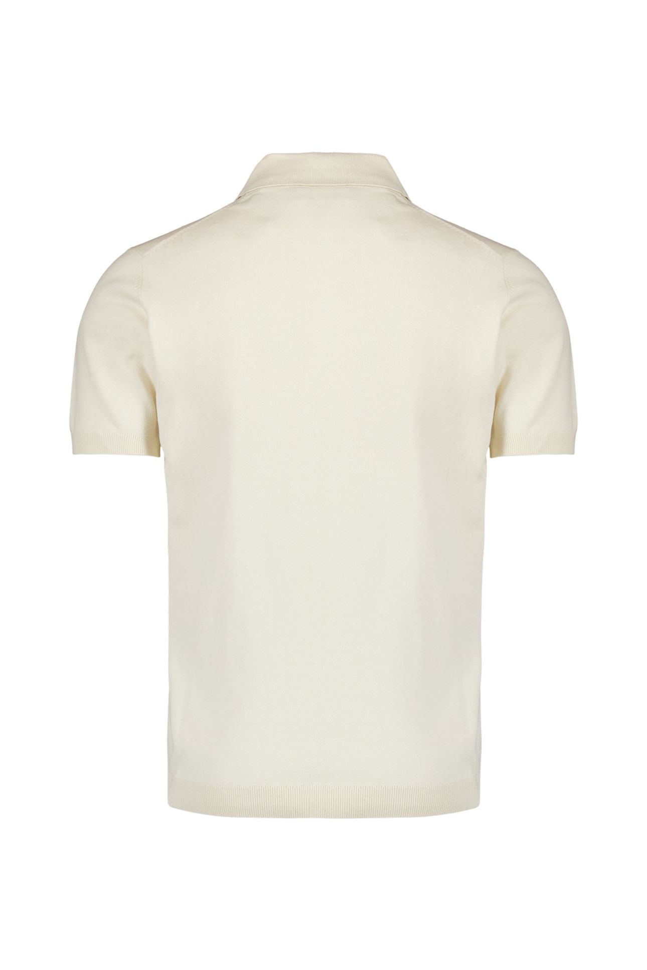 PULLOVER SHORT SLEEVE POLO V SOLID OFFWHITE 6