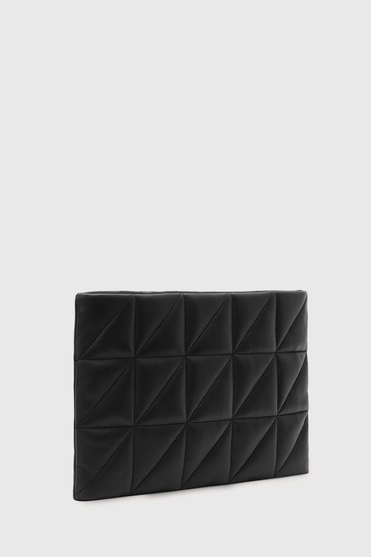 BETTINA QUILT CLUTCH BLACK 2