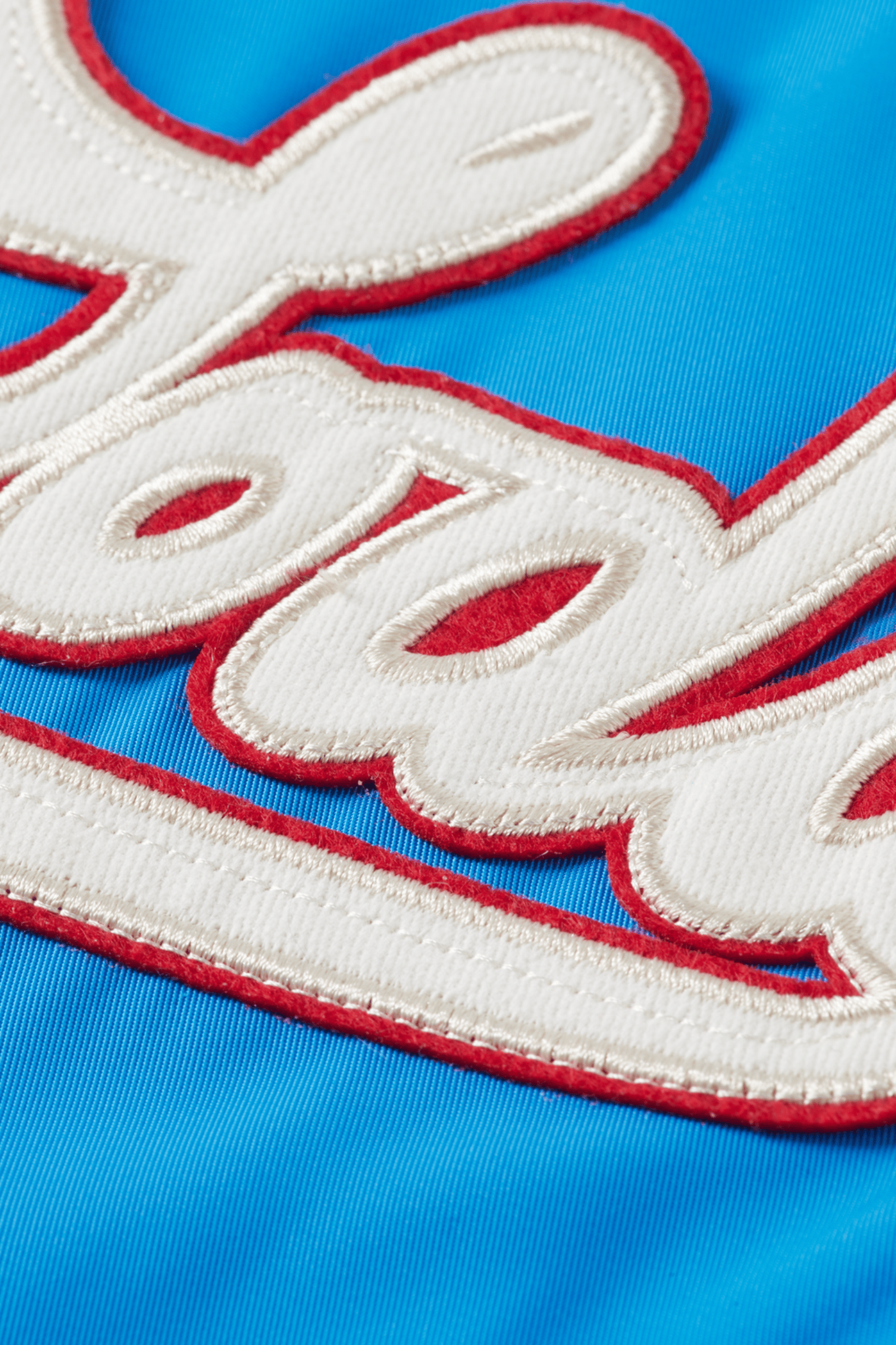 BOY SATIN CLUB JACKET LEAGUE BLUE 3