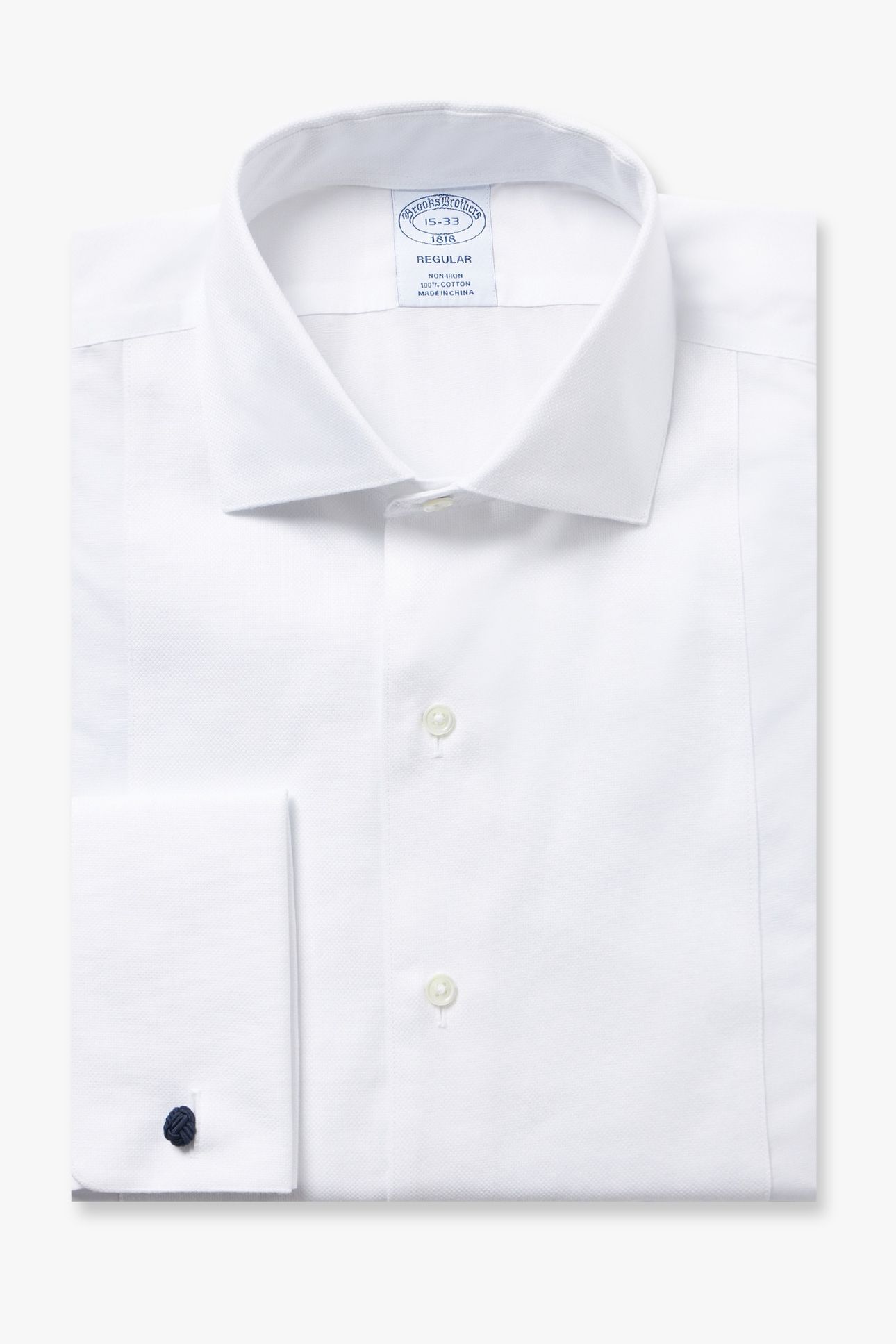 NON-IRON REGULAR SOLID SHIRT WHITE 2