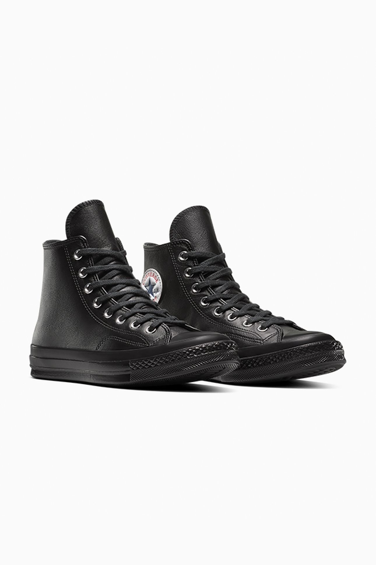 UNISEX CHUCK 70 HI BLACK/BLACK/WHITE 3