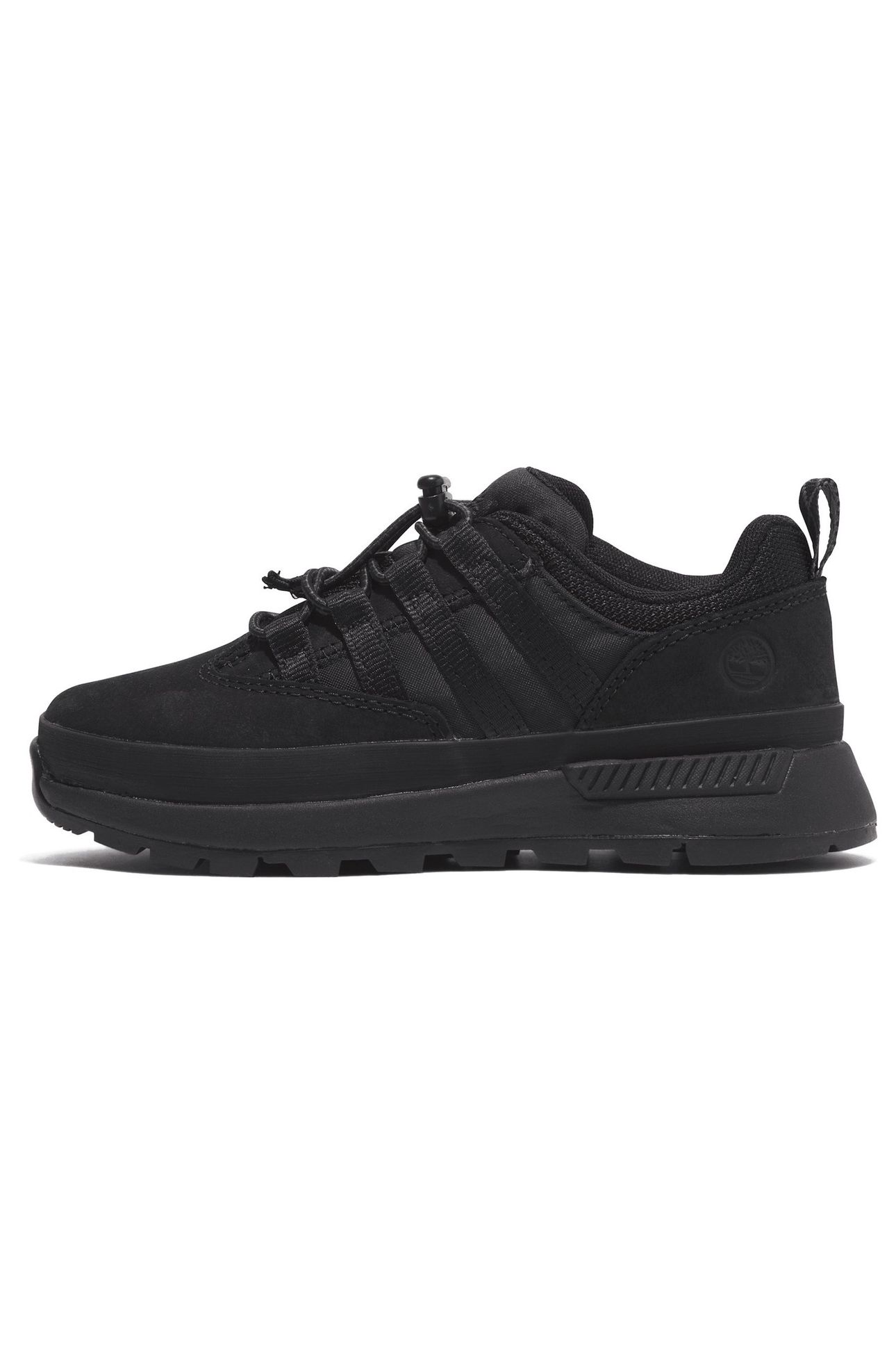 EURO TREKKER LOW LACE UP SNEAKER JET BLACK 9