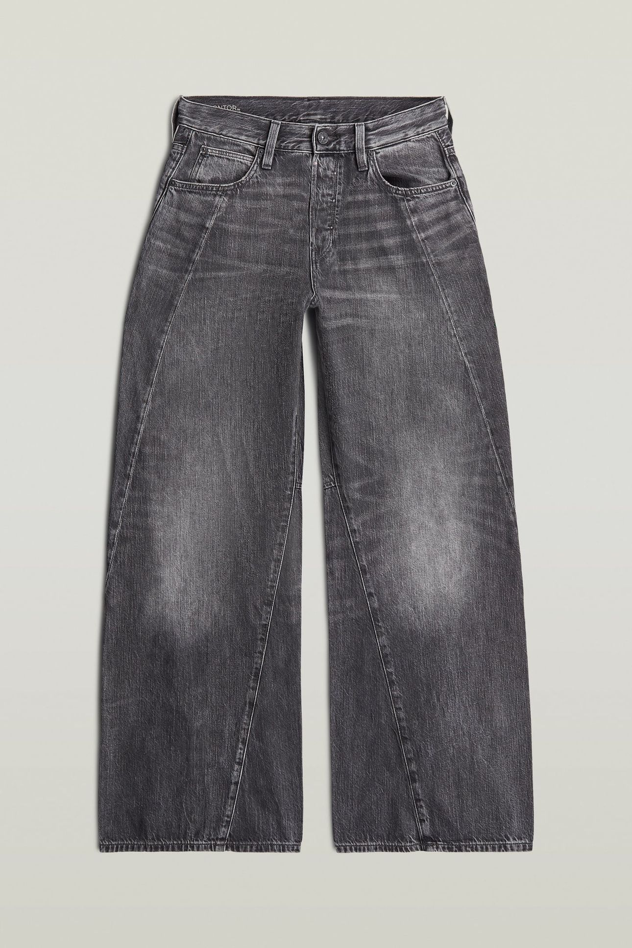 CONTOR 3D WIDE JEANS MEDIUM BLUE 5