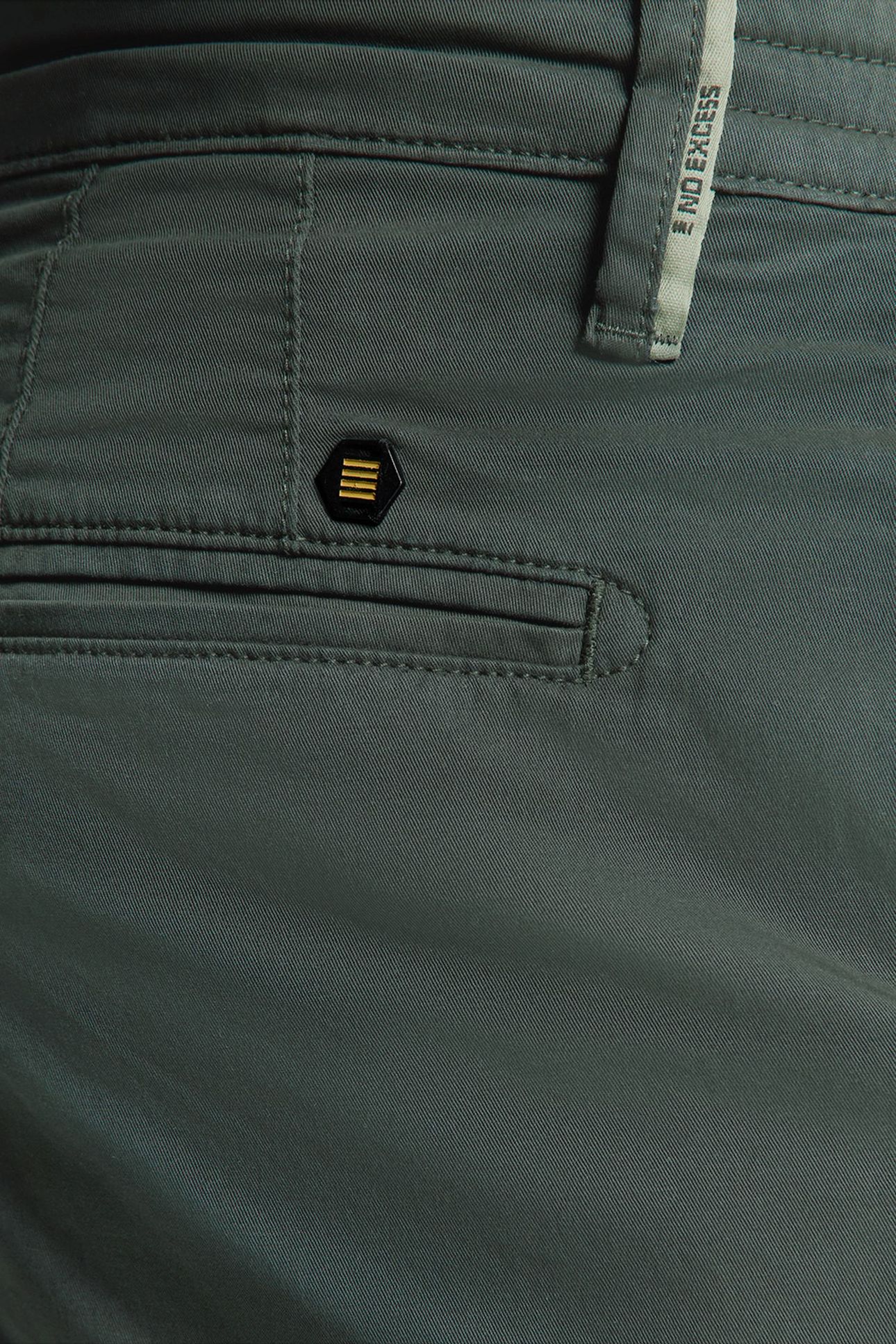 SHORT CARGO GARMENT DYED + STONE WASHED STRETCH DARK STEEL 6