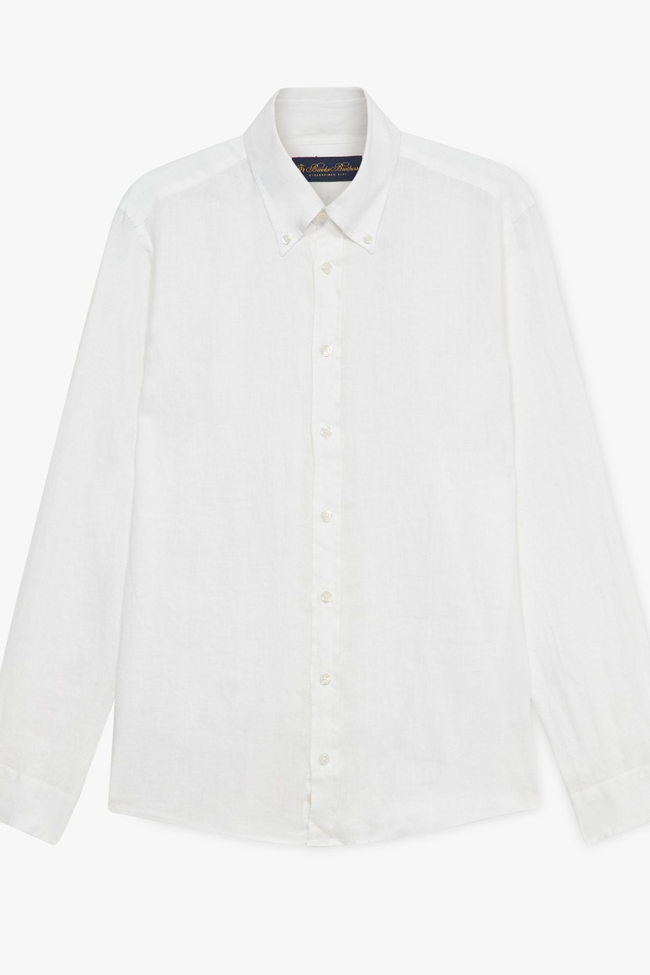 BUTTON DOWN SHIRT LINEN WHITE 1