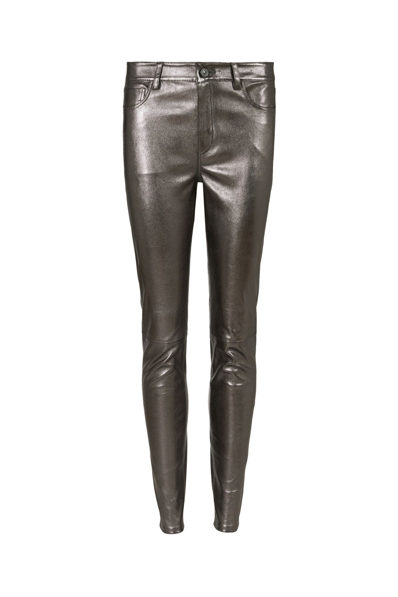 INA LEA TROUSER GUNMETAL 5