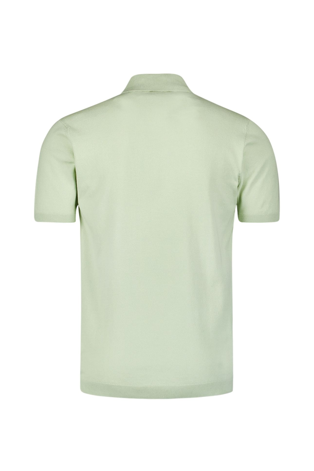 PULLOVER SHORT SLEEVE POLO BUTTON SOLID MINT 2