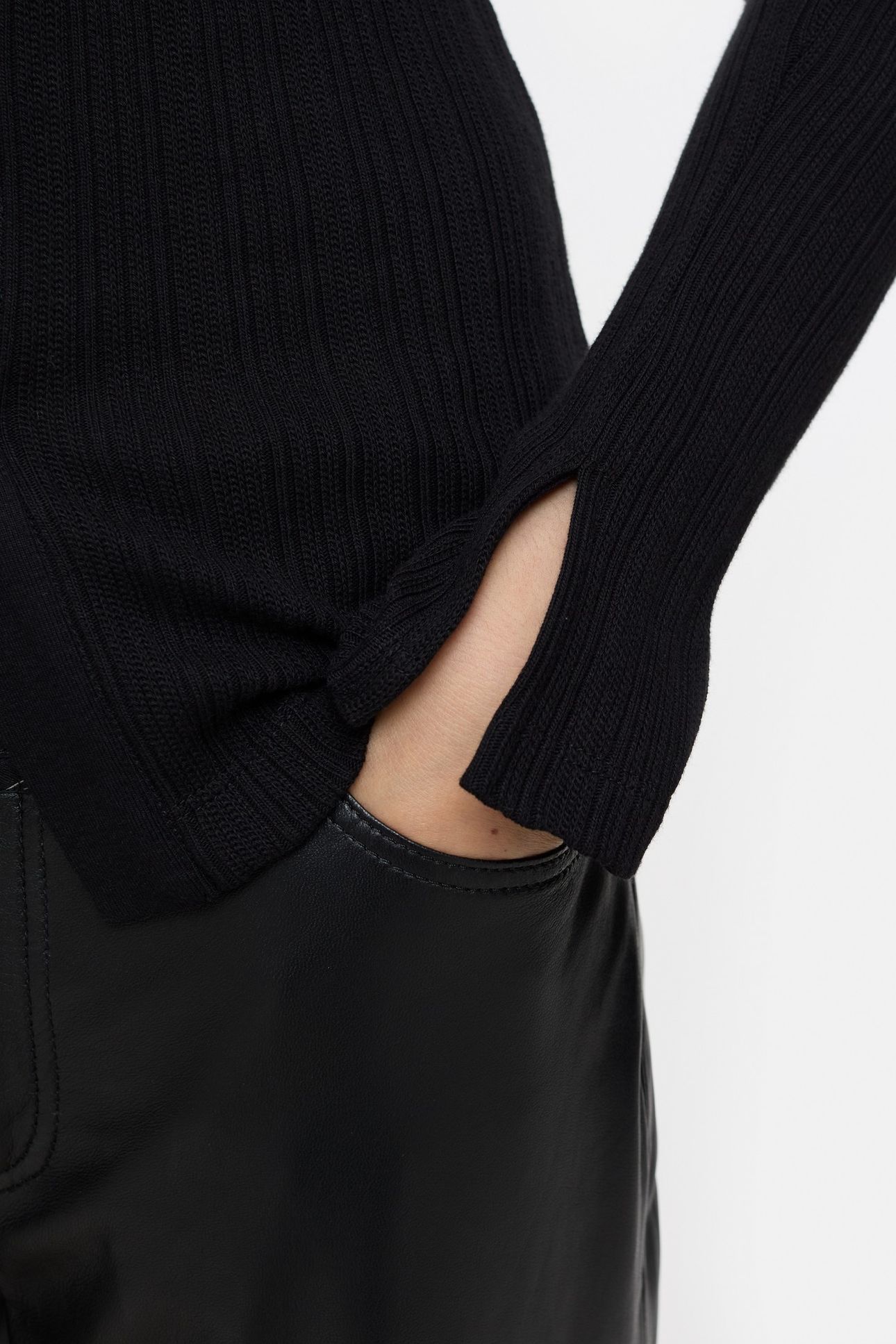 CARDIGAN LONGSLEEVE BLACK 4