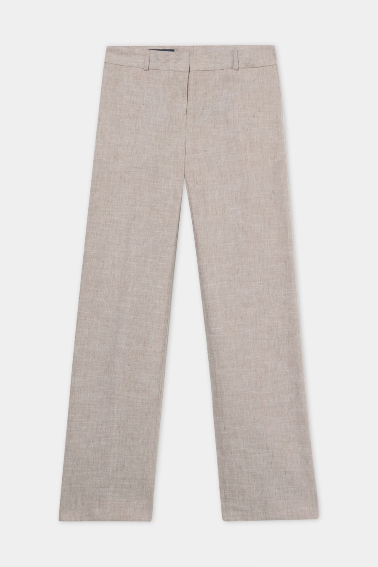 FRONT TROUSERS LINEN BEIGE 5