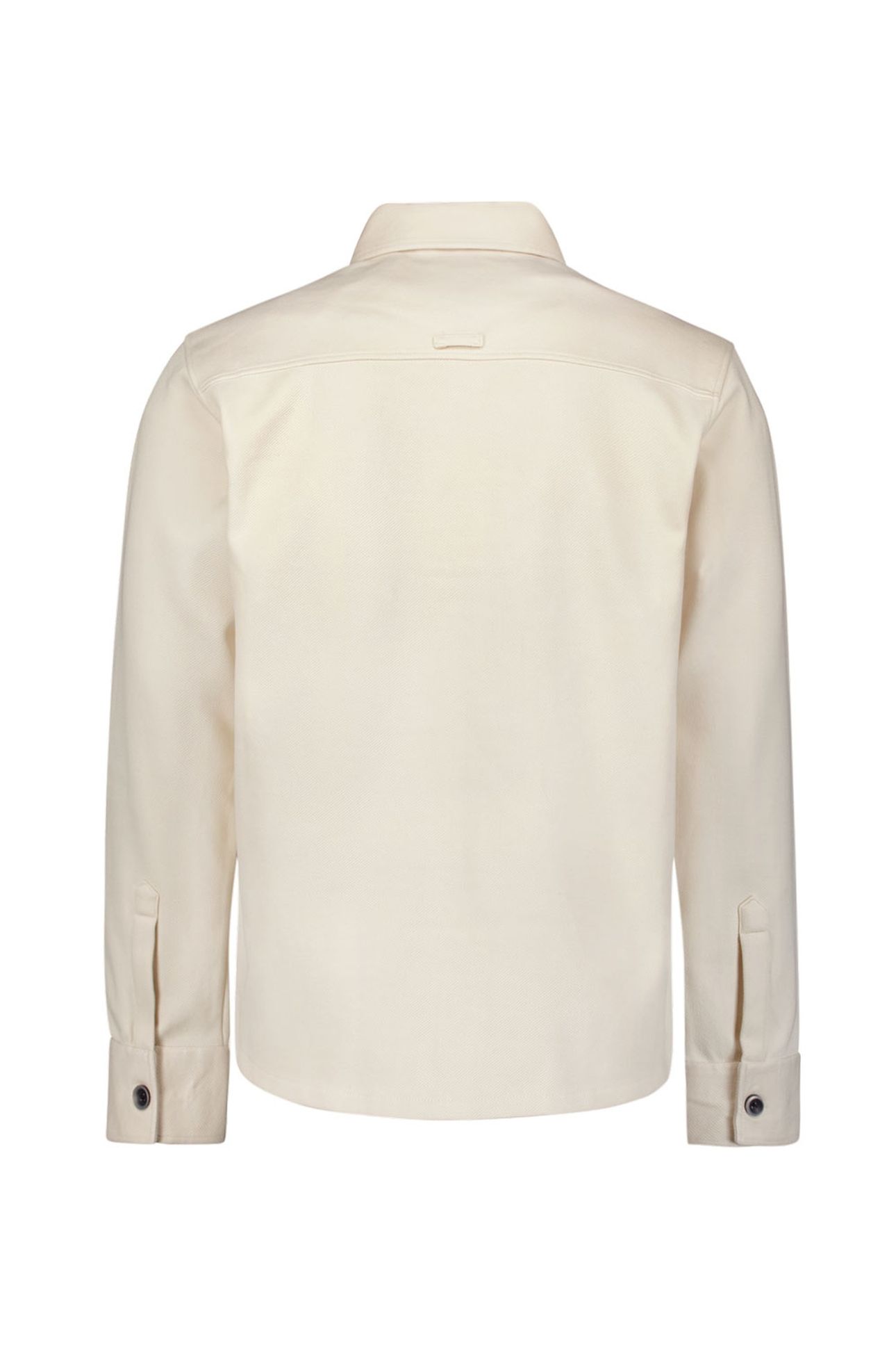 OVERSHIRT BUTTON CLOSURE SWEAT CHALK 6