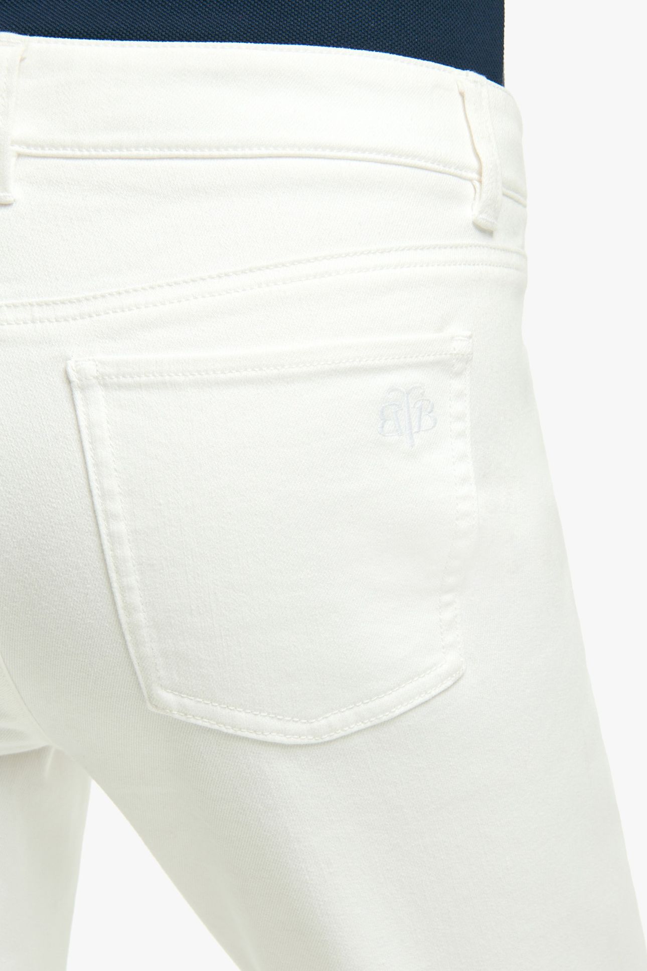 STRETCH COTTON JEANS WHITE 6