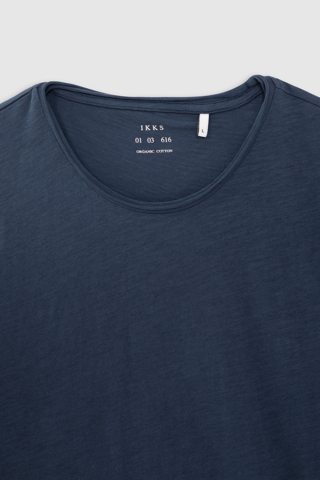 PETROL ORGANIC COTTON ESSENTIAL ROUND-NECK T-SHIRT 4