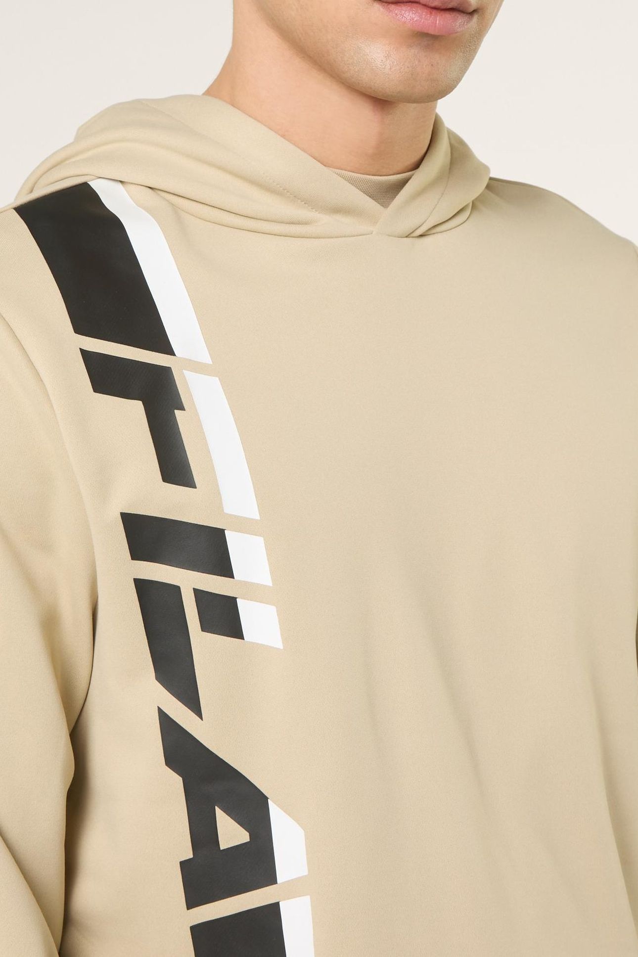 VALIVERSI REGULAR GRAPHIC HOODIE WHITE PEPPER 4