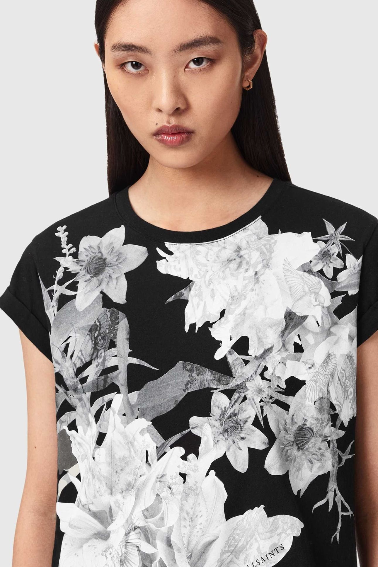 CRYSTAL ANNA TEE BLACK 7