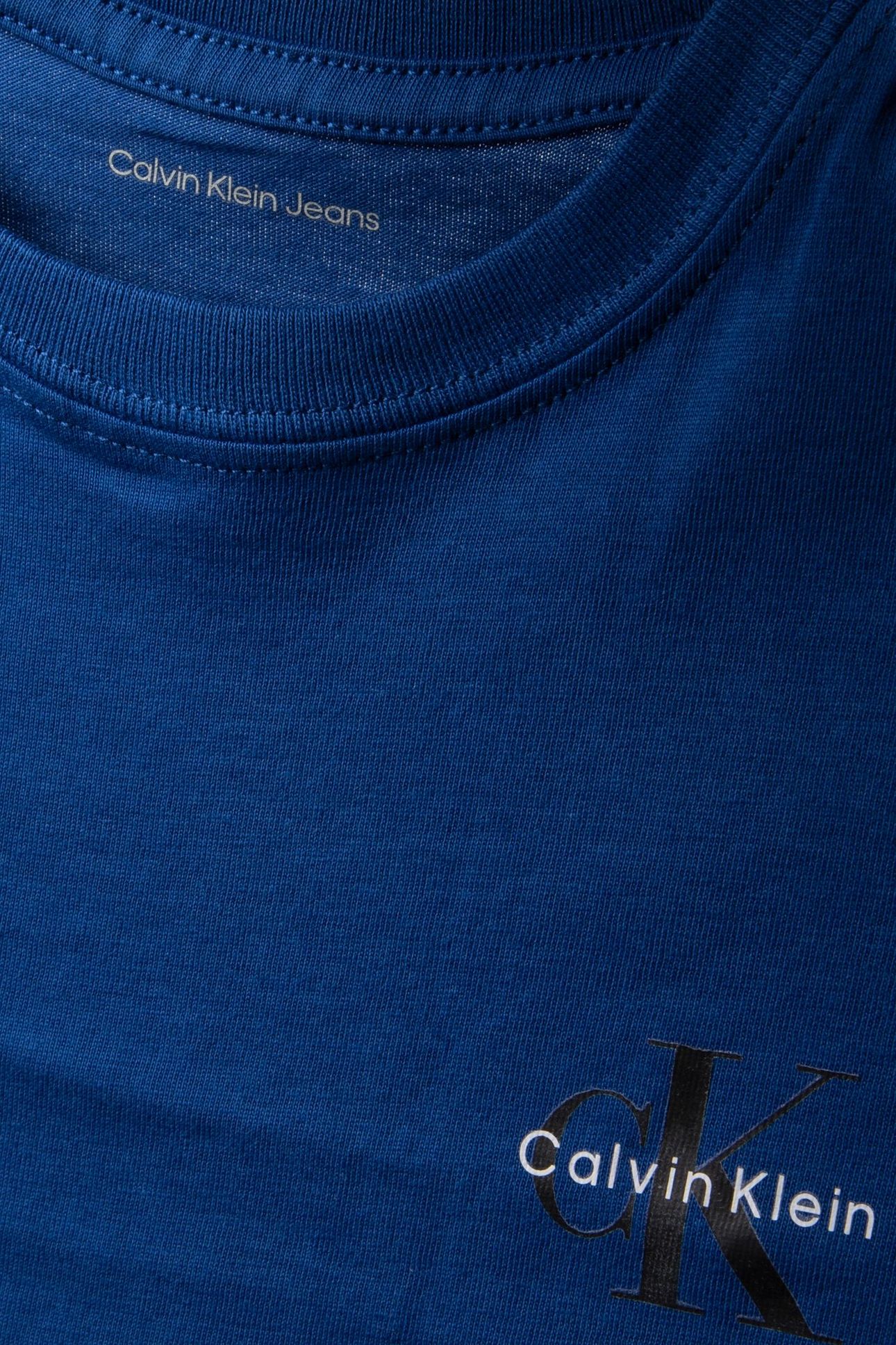 UNISEX CHEST MONOLOGO SS T-SHIRT ADMIRAL BLUE 4