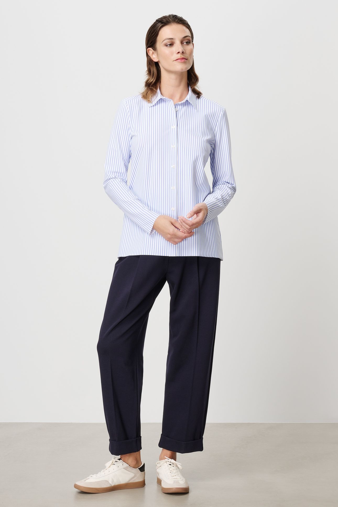 STRIPED SHIRT BLUE 2