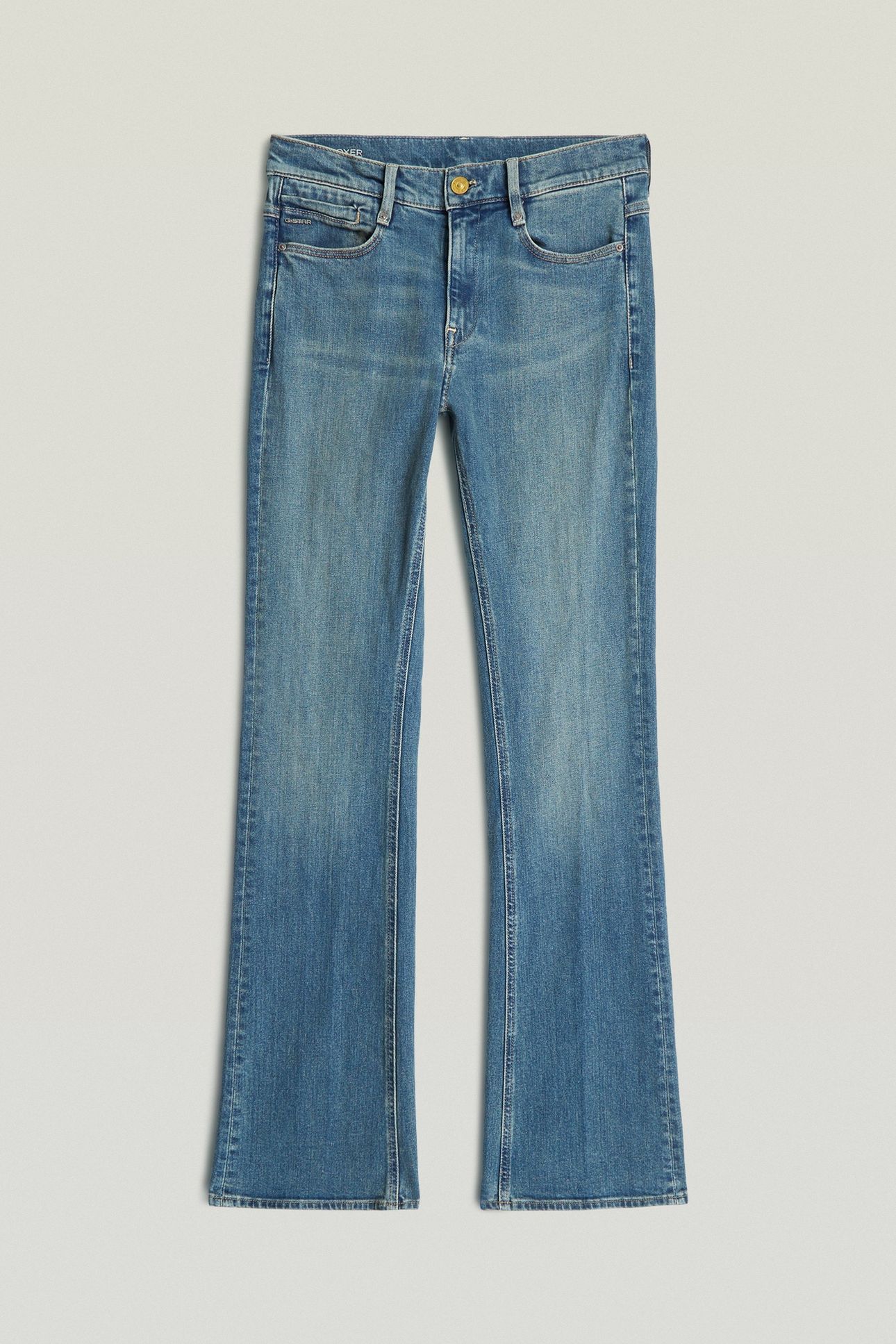 NOXER BOOTCUT JEANS MEDIUM BLUE 5