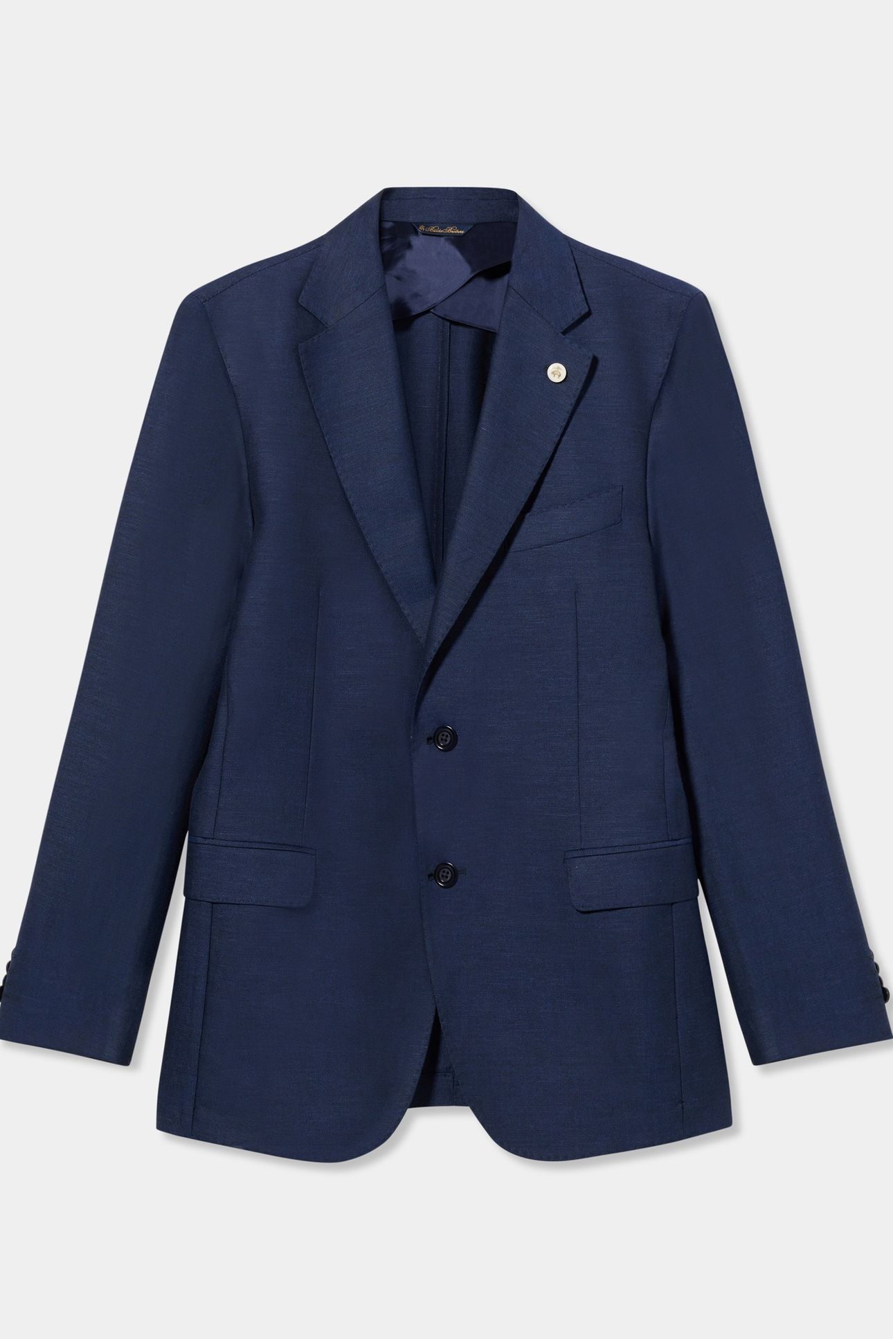 JACKET REGULAR LINING LINEN BLUE 3