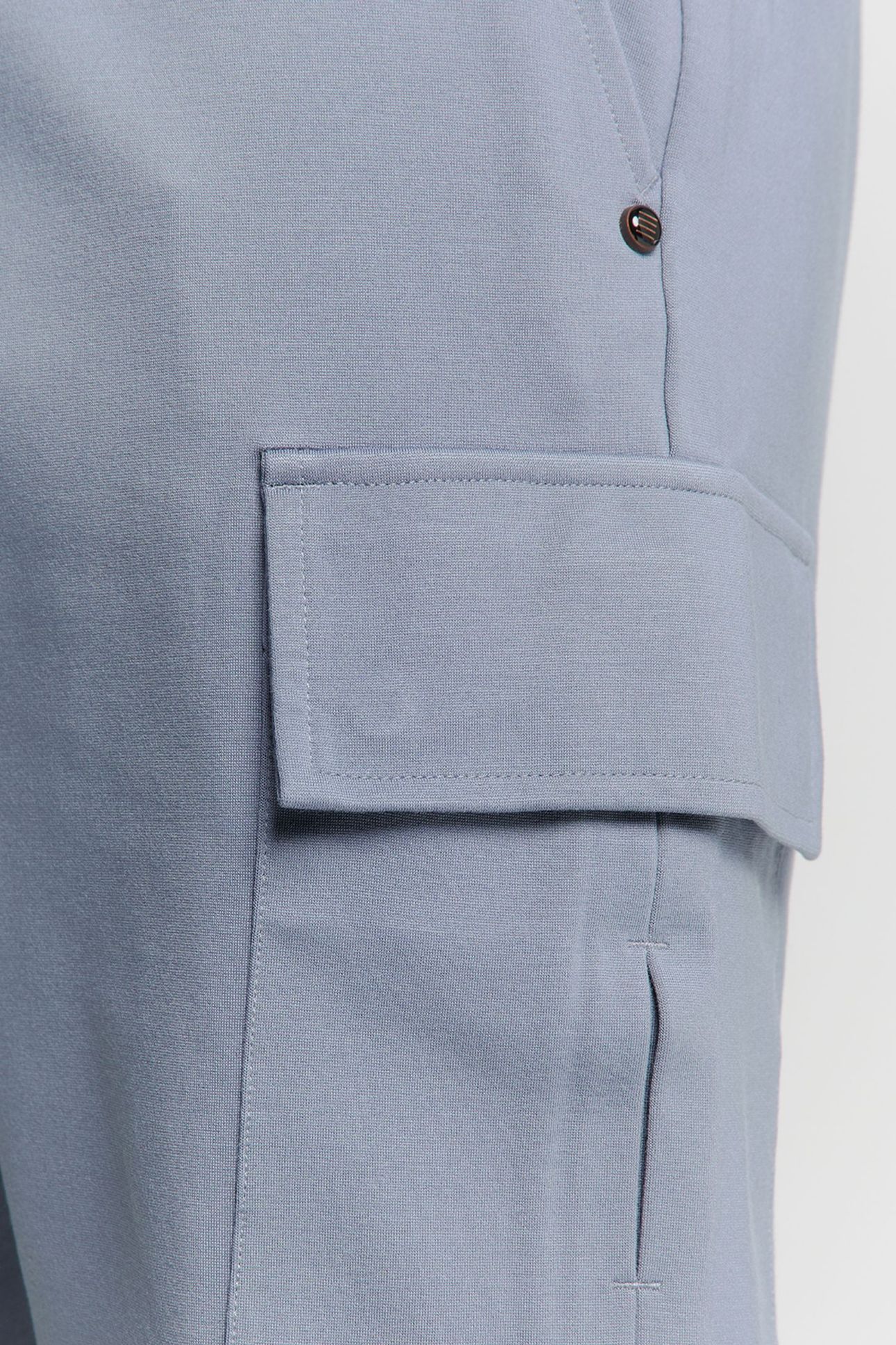 SHORT CARGO JERSEY WASHED BLUE 7
