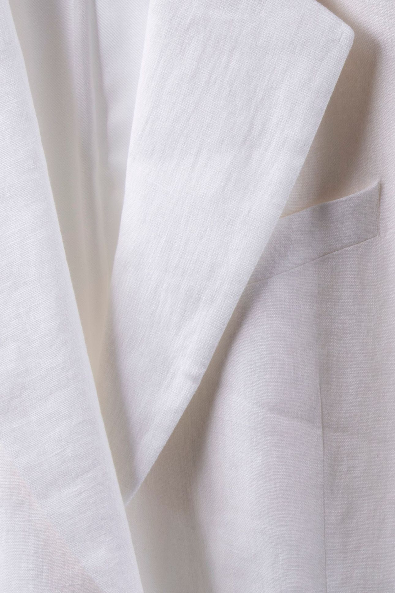 IRISH LINEN SINGLE-BREASTED BLAZER WHITE 7